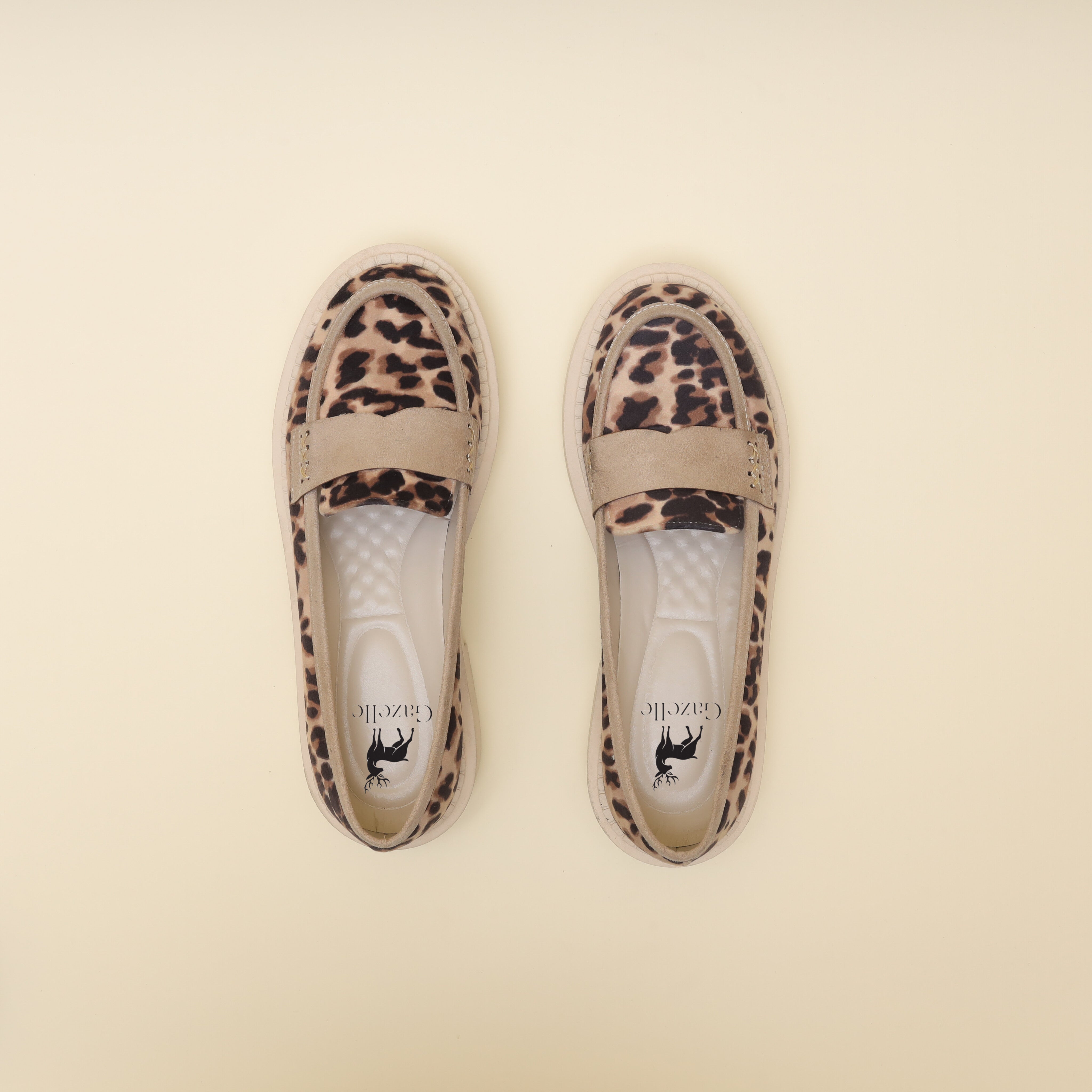 Women Cheetah Pattern Loafers