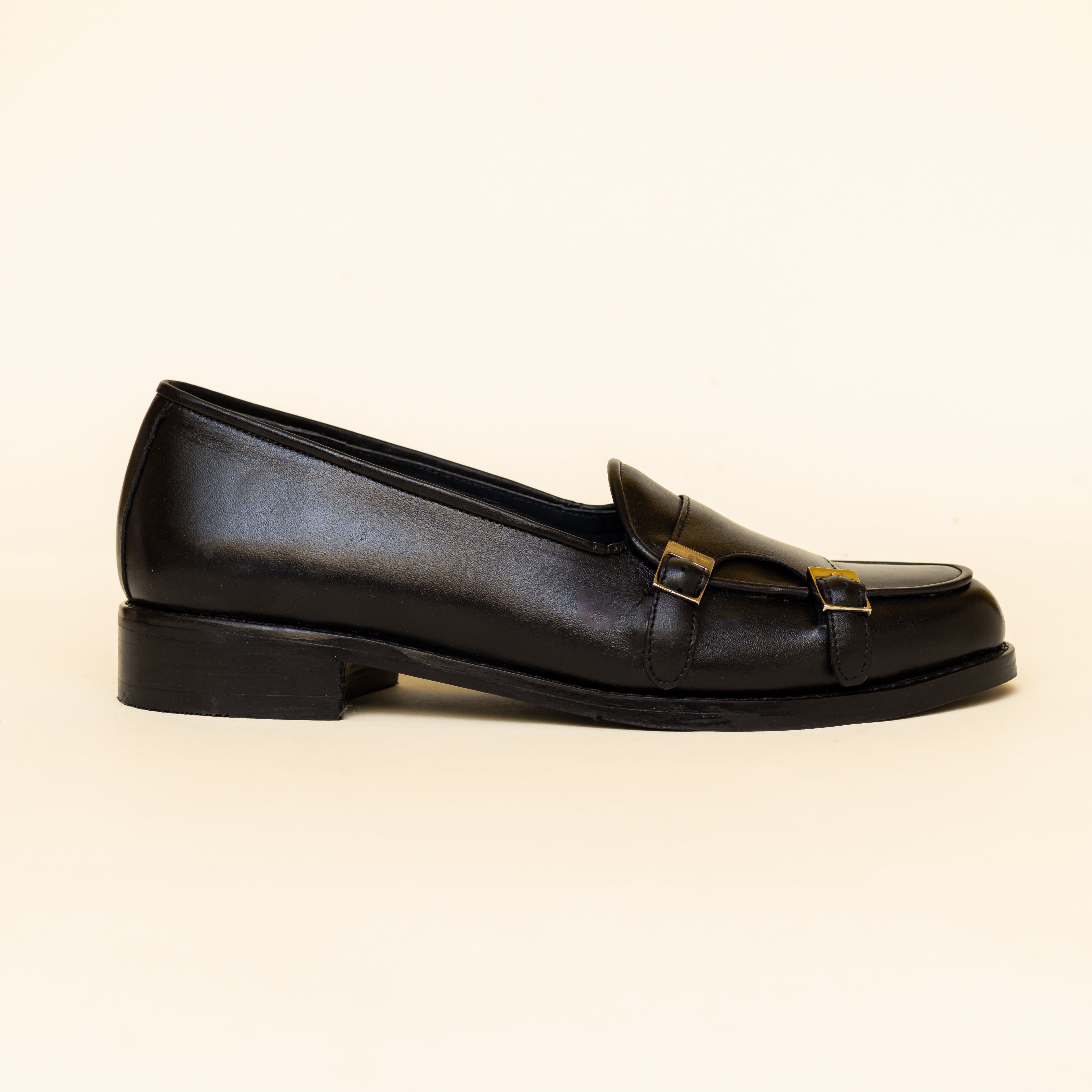 Women Black Doublemonk College