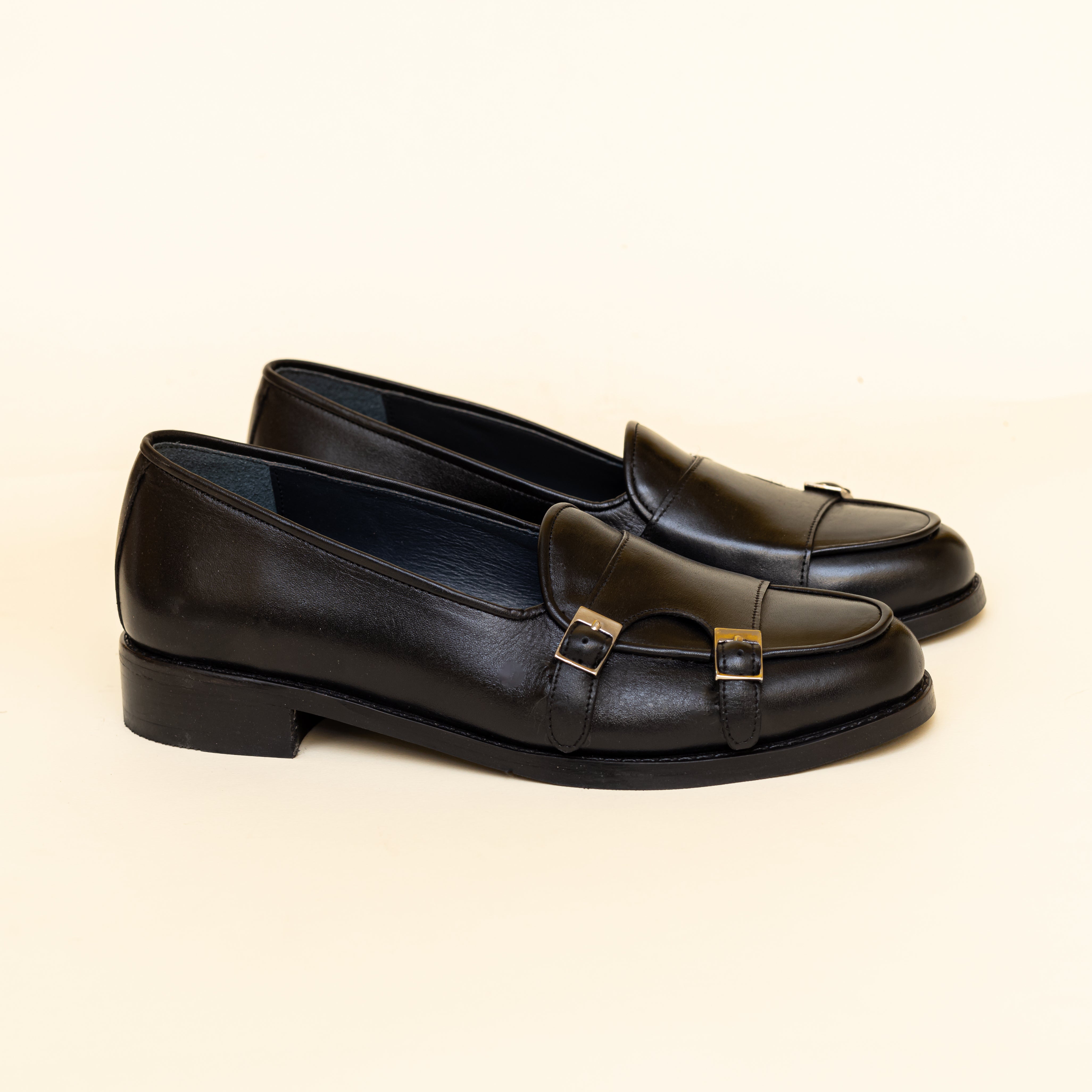 Women Black Doublemonk College