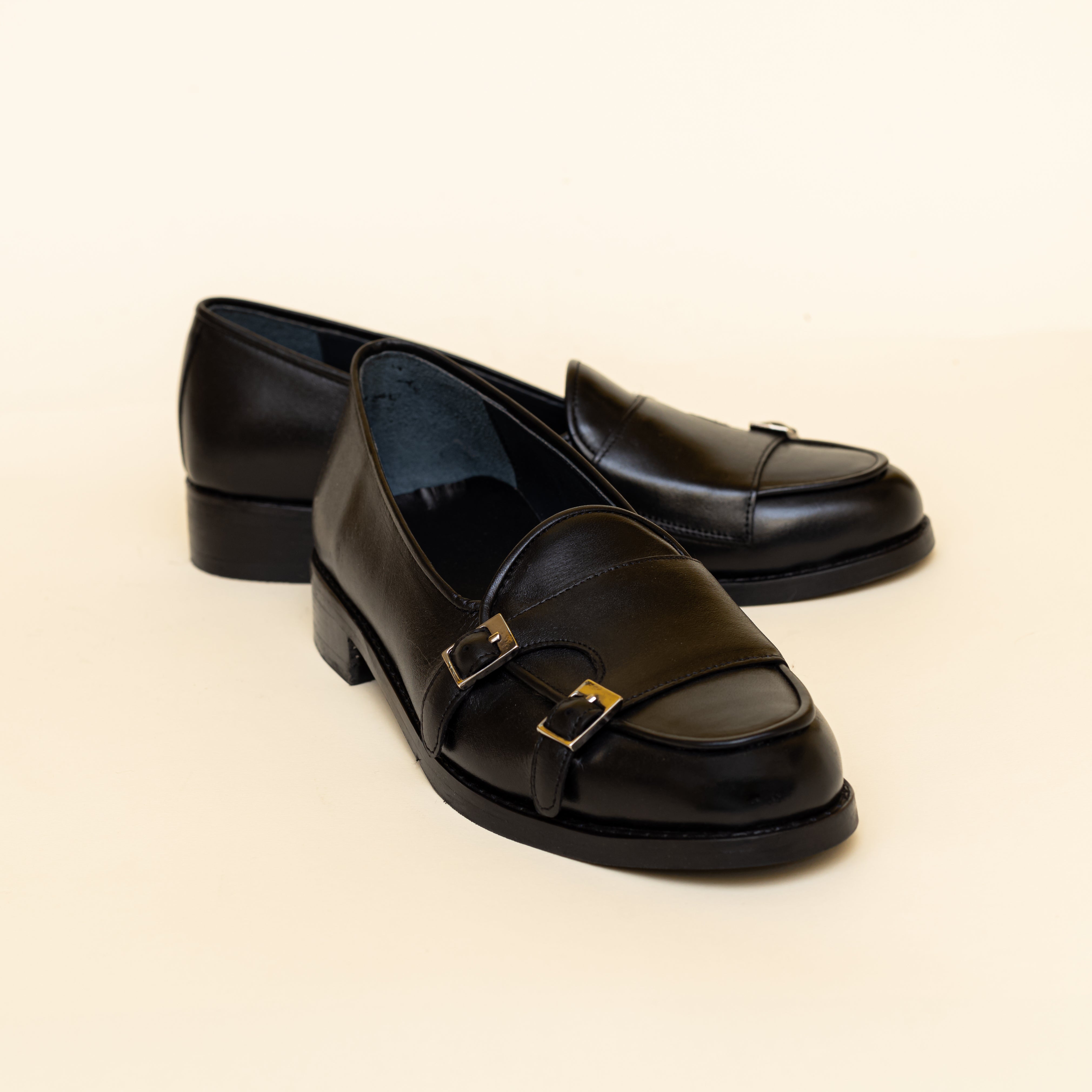 Women Black Doublemonk College