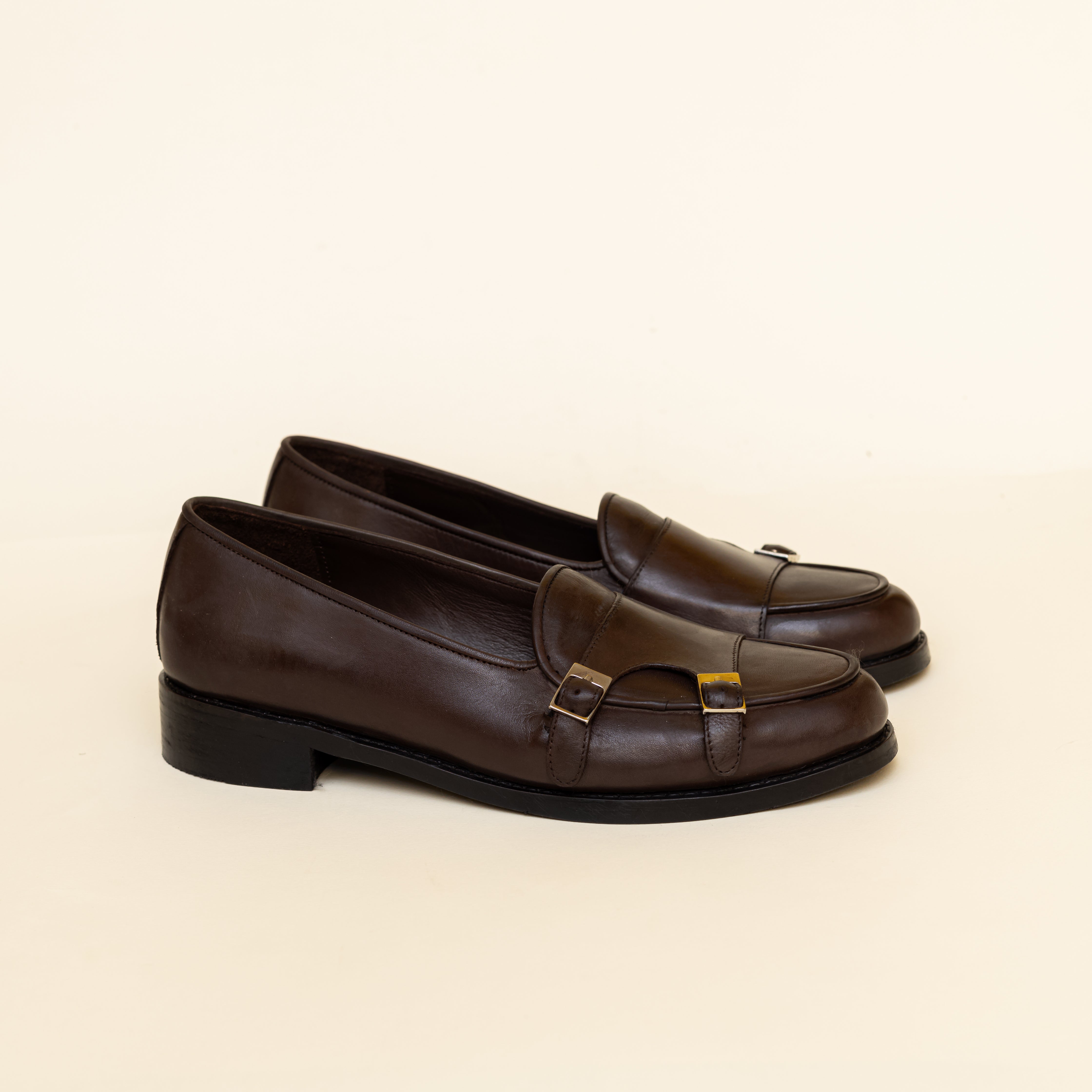 Women Brown Doublemonk College