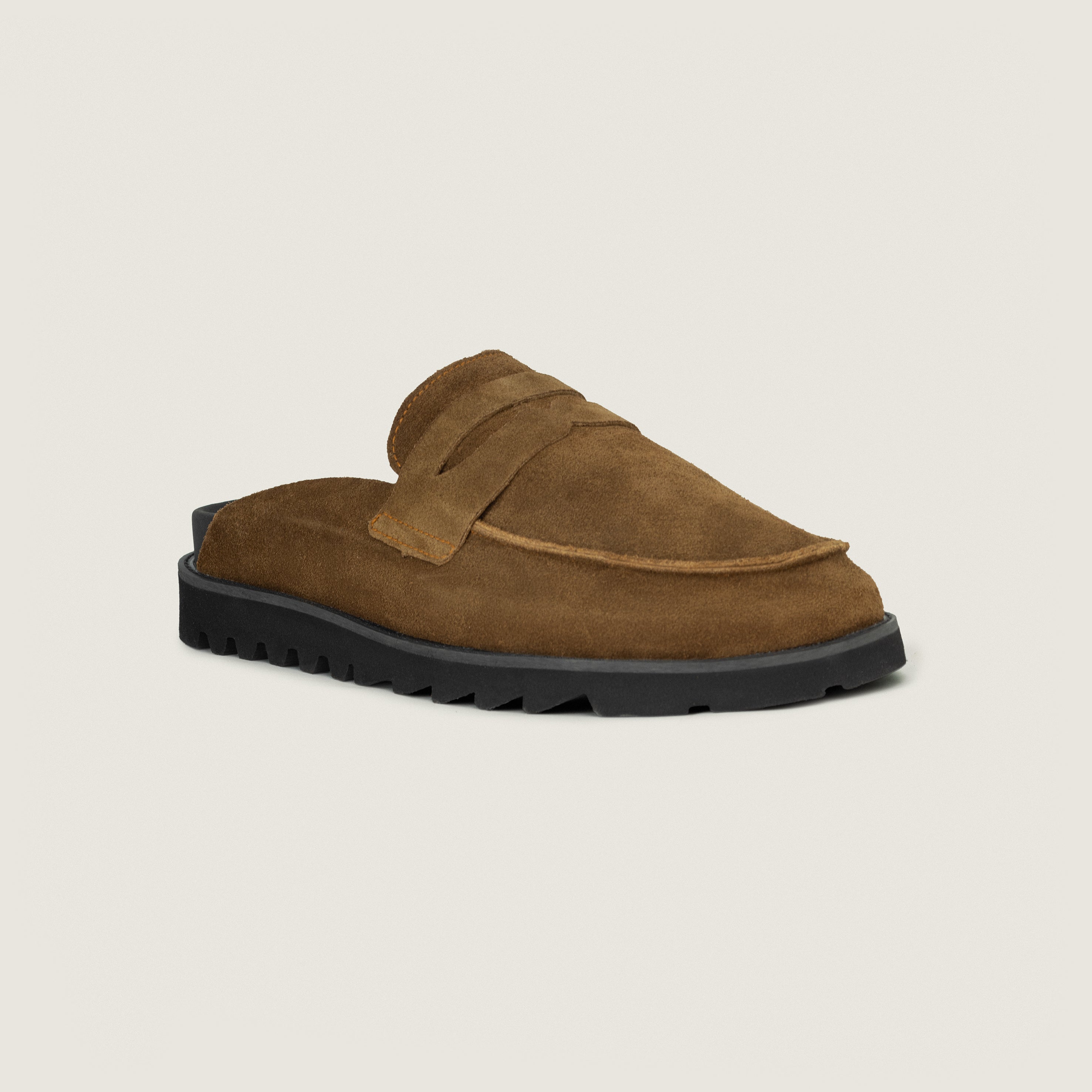 Camel Chunky Clog