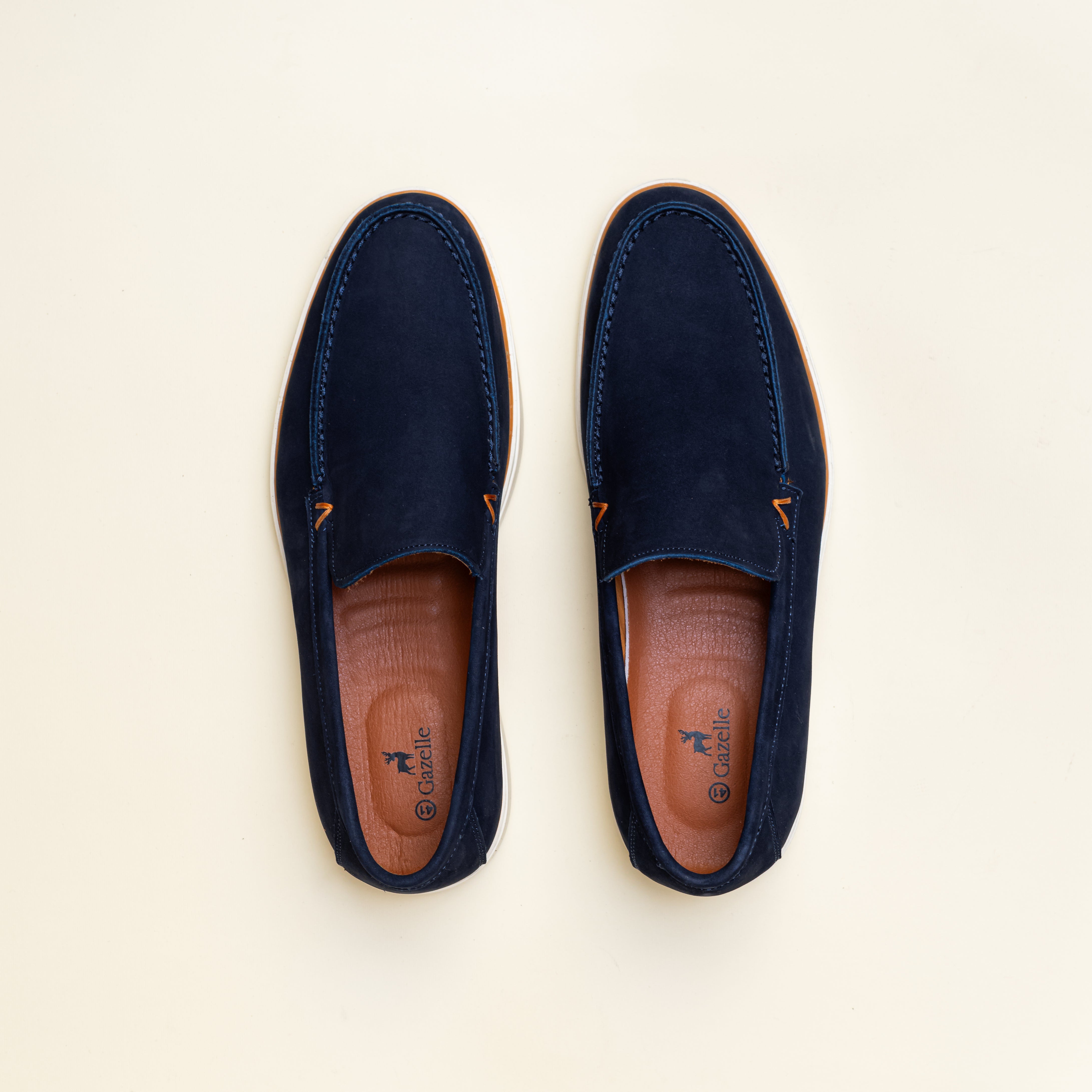Navy Loafer Sneakers