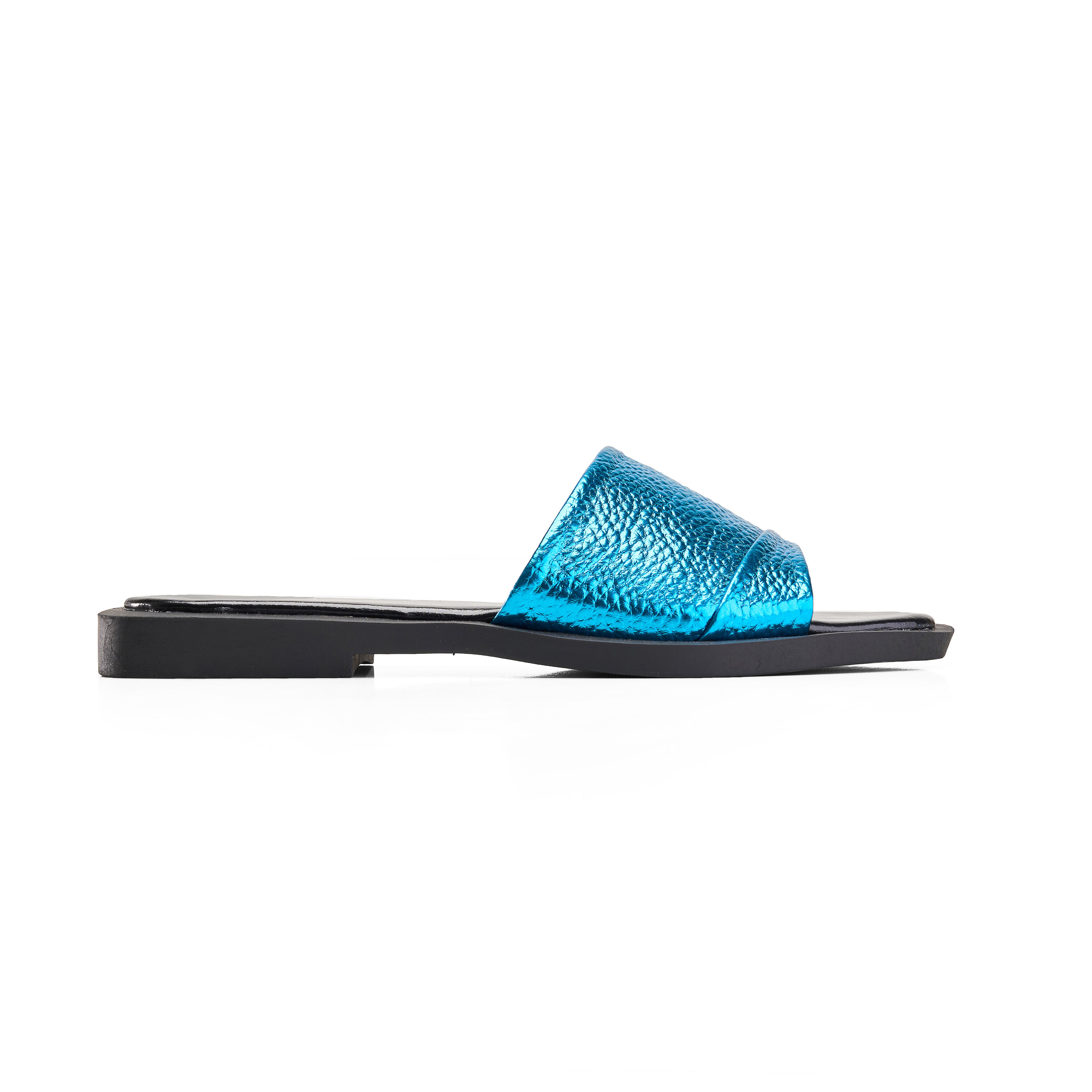 Women Metalic Blue Bush
