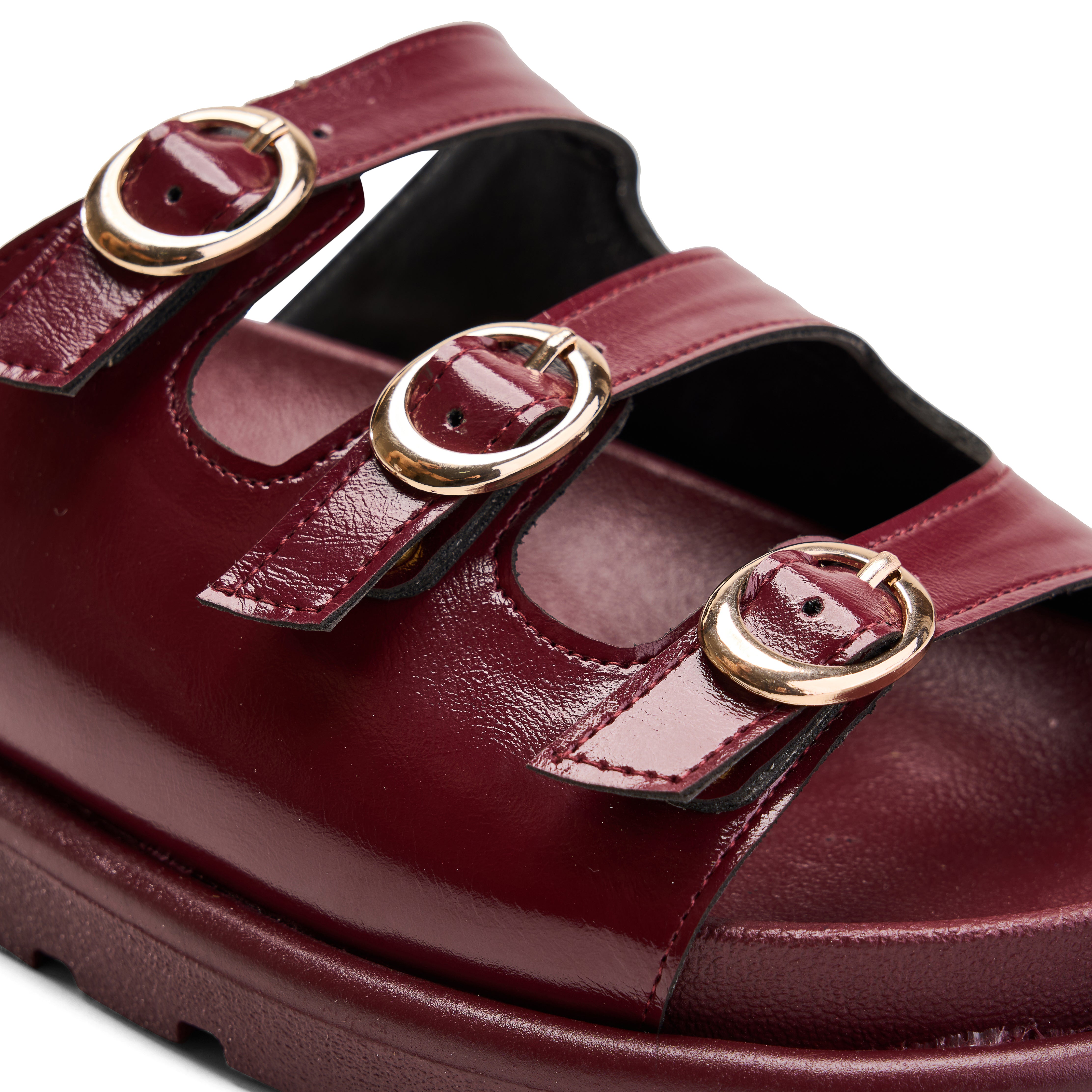Women Burgundy Santa