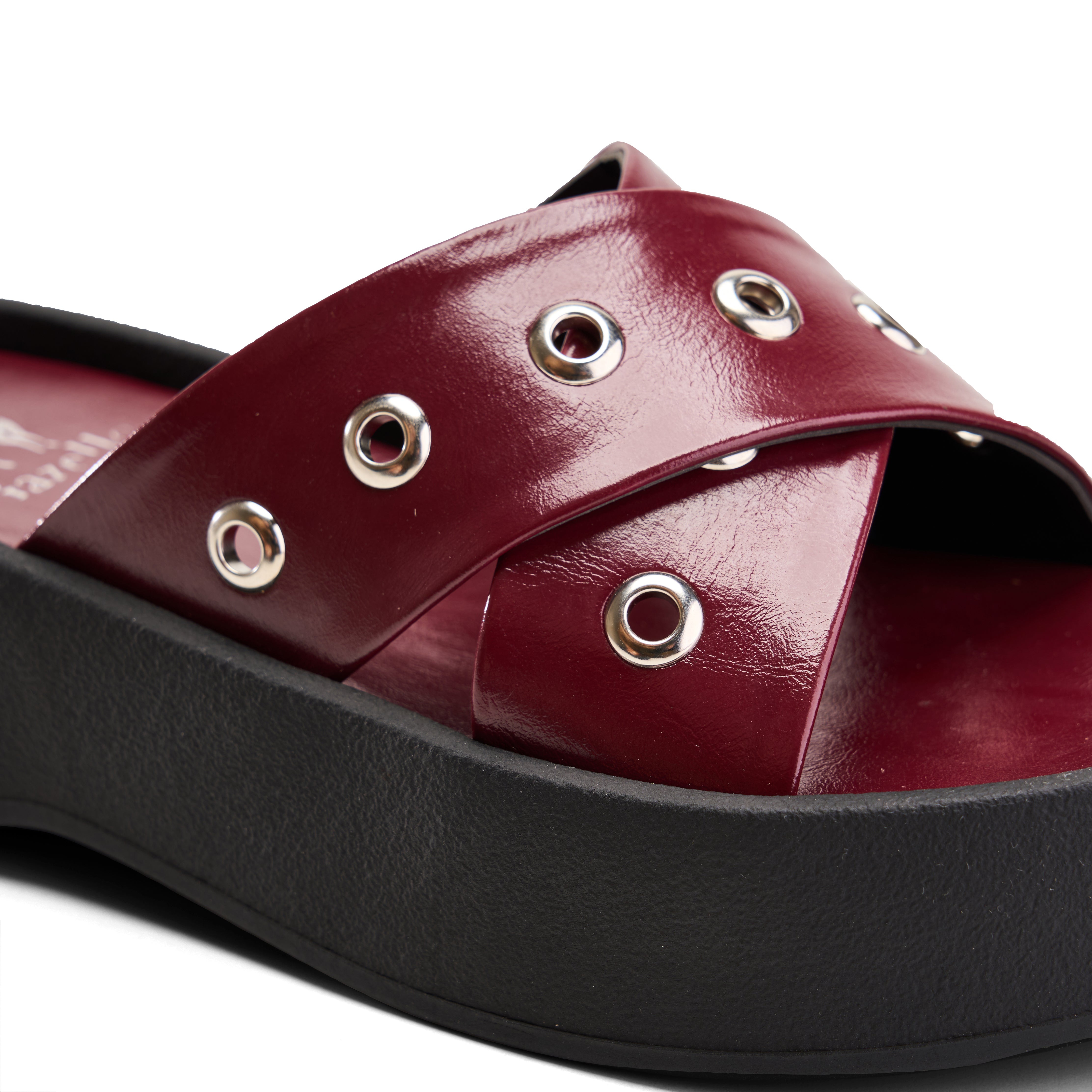 Women Burgundy Rhoda