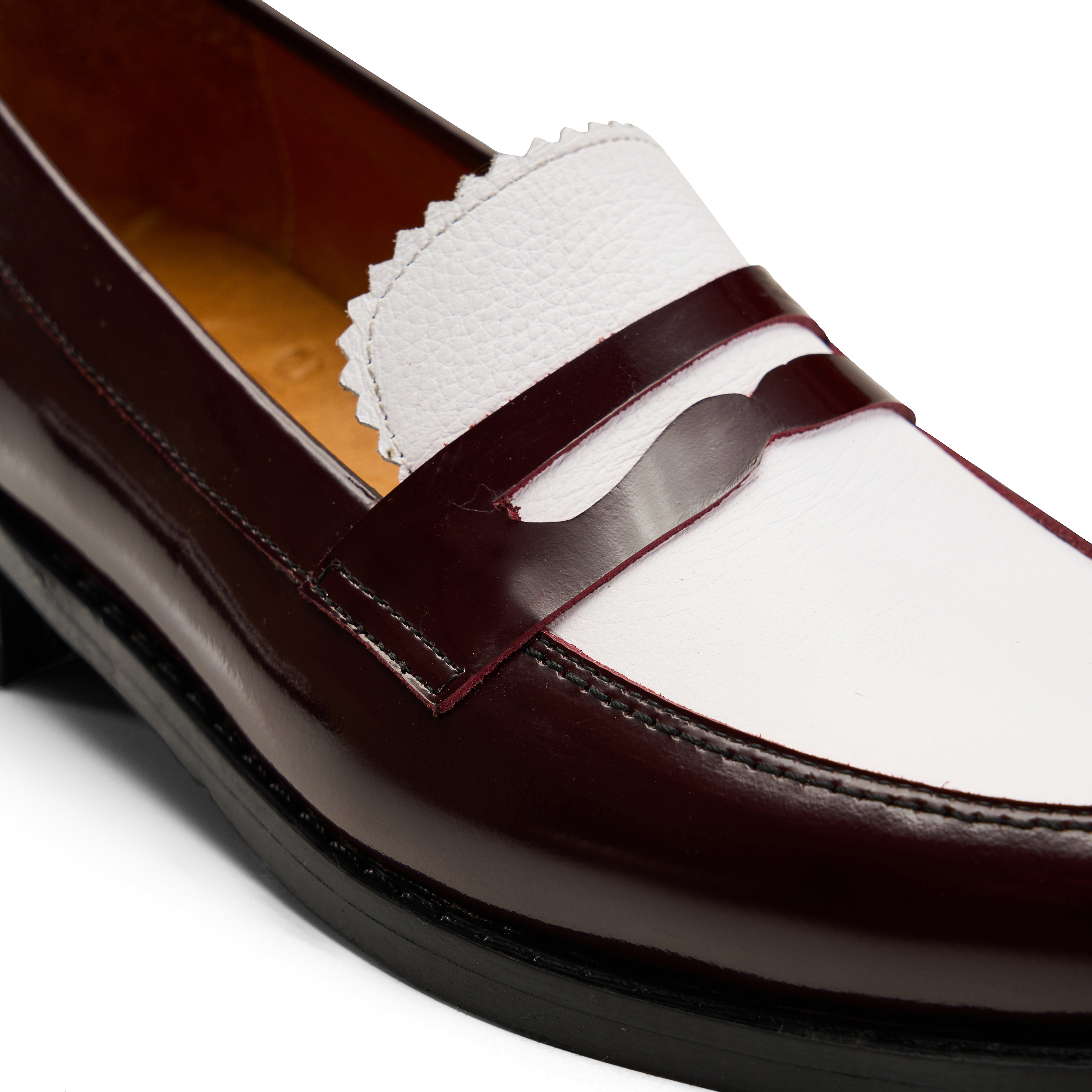 Women Burgundy/White College