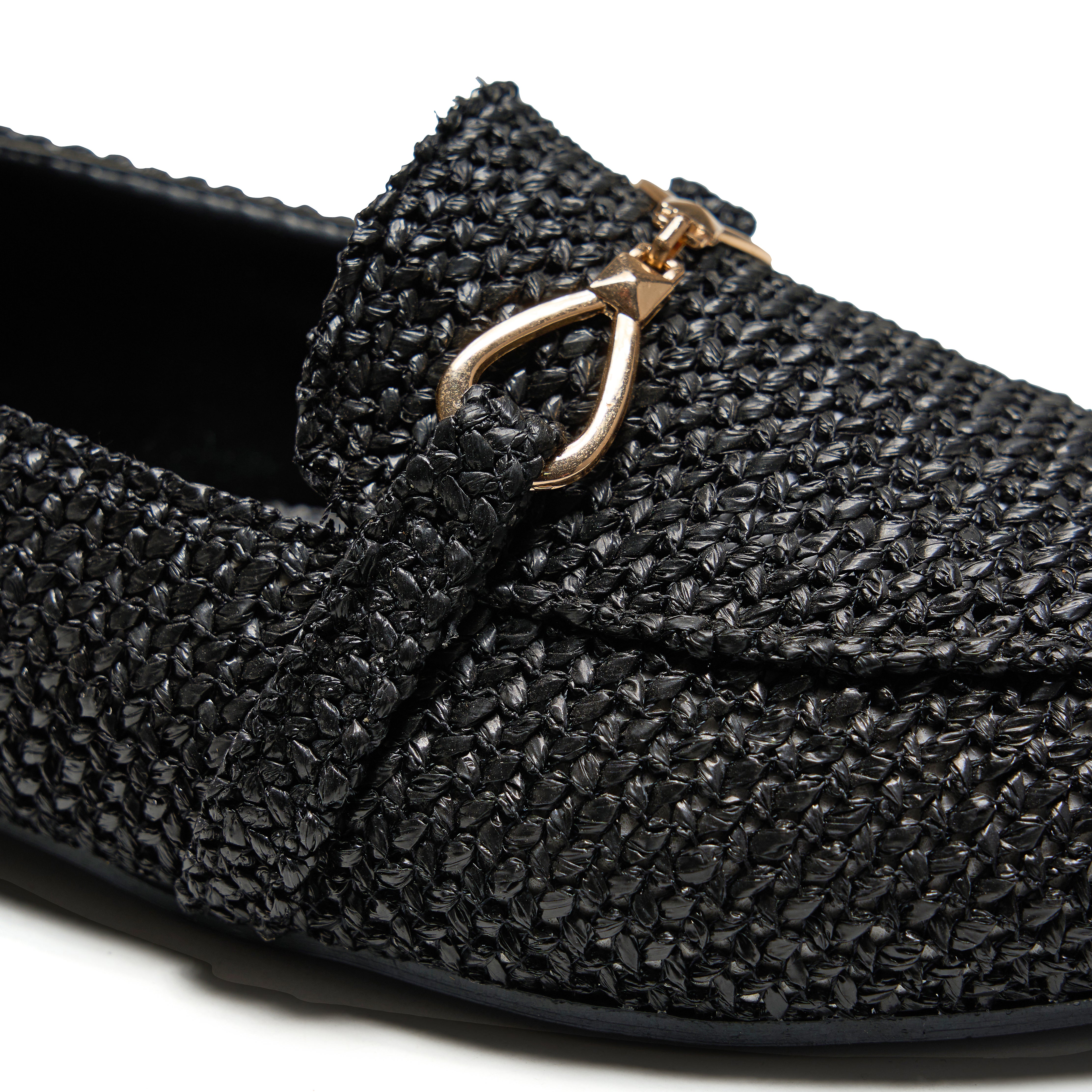 Women Black Fabric Fuka