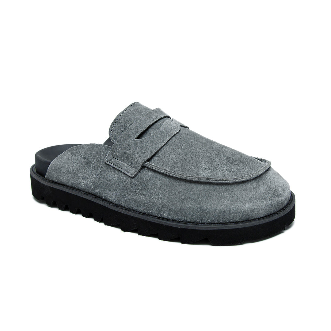 Grey Chunky Clog