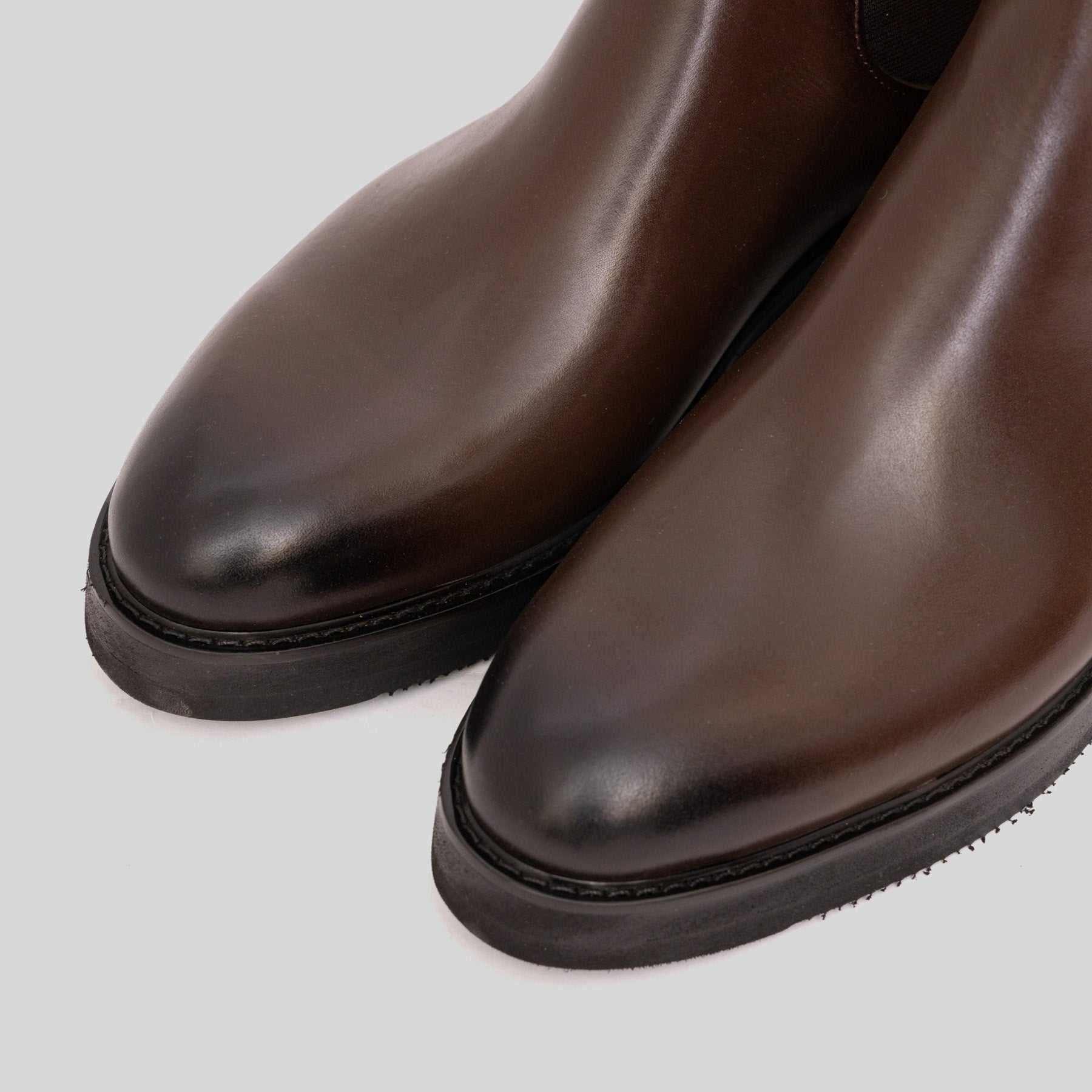 Brown Chunky Chelsea Boot