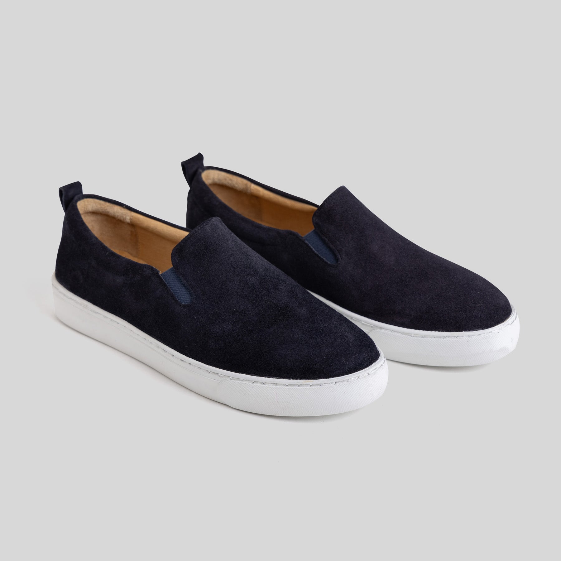 Navy Suede Espadrillis Sneakers