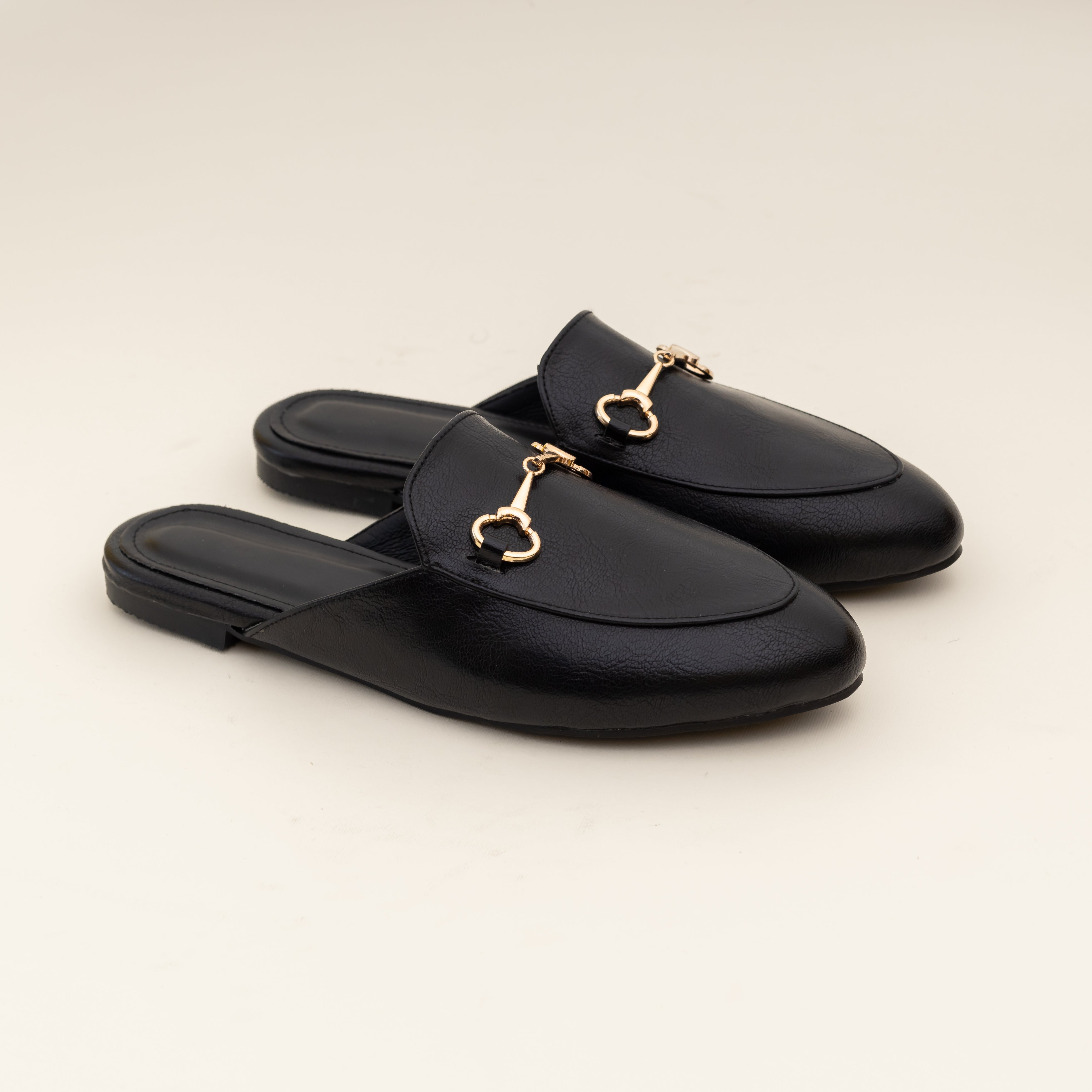 Women Black Mule