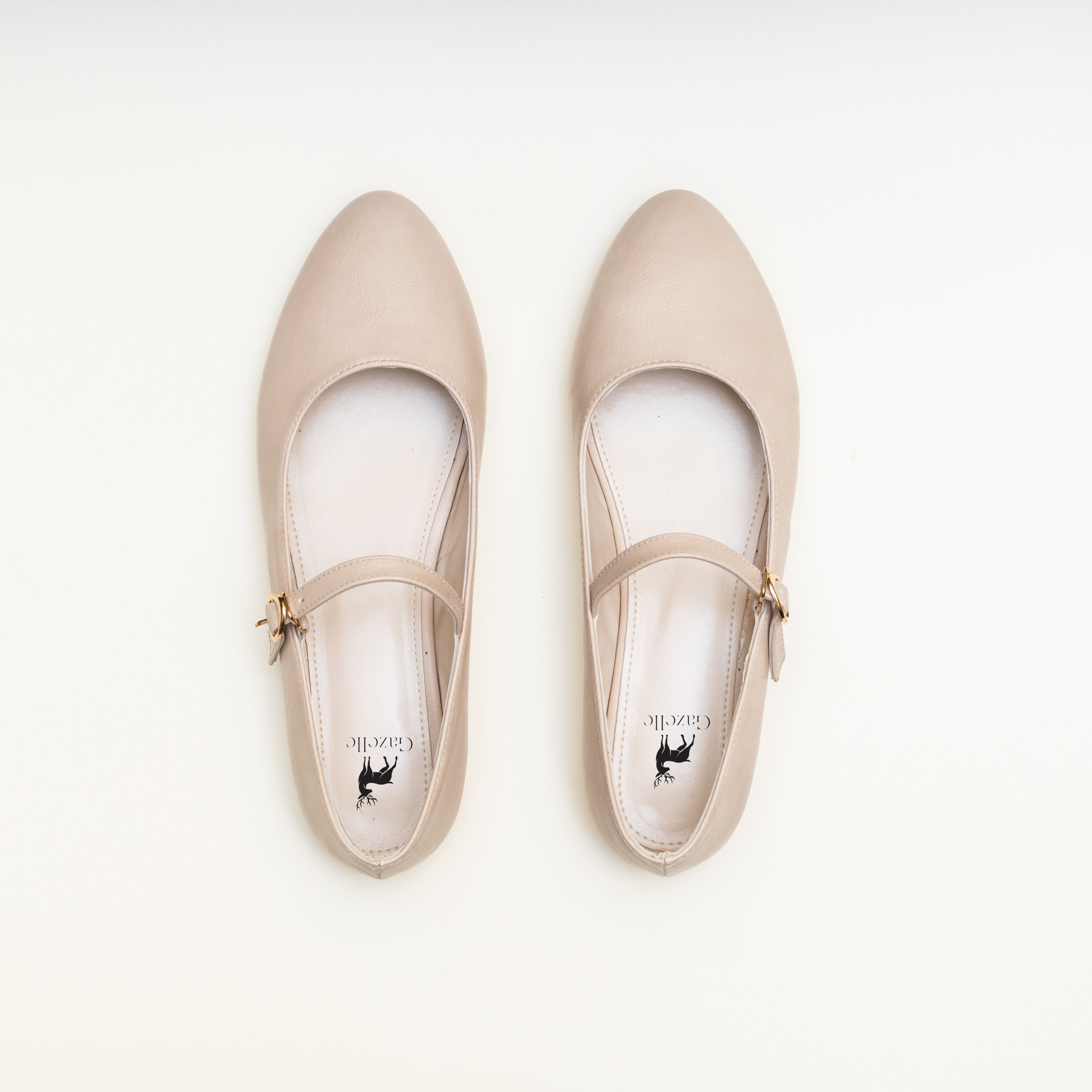 Women Beige Ballerina