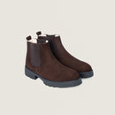 Brown Suede Chelsea Boot