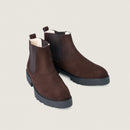 Brown Suede Chelsea Boot