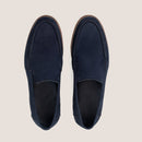 Navy Chunky Loafers