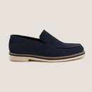 Navy Chunky Loafers