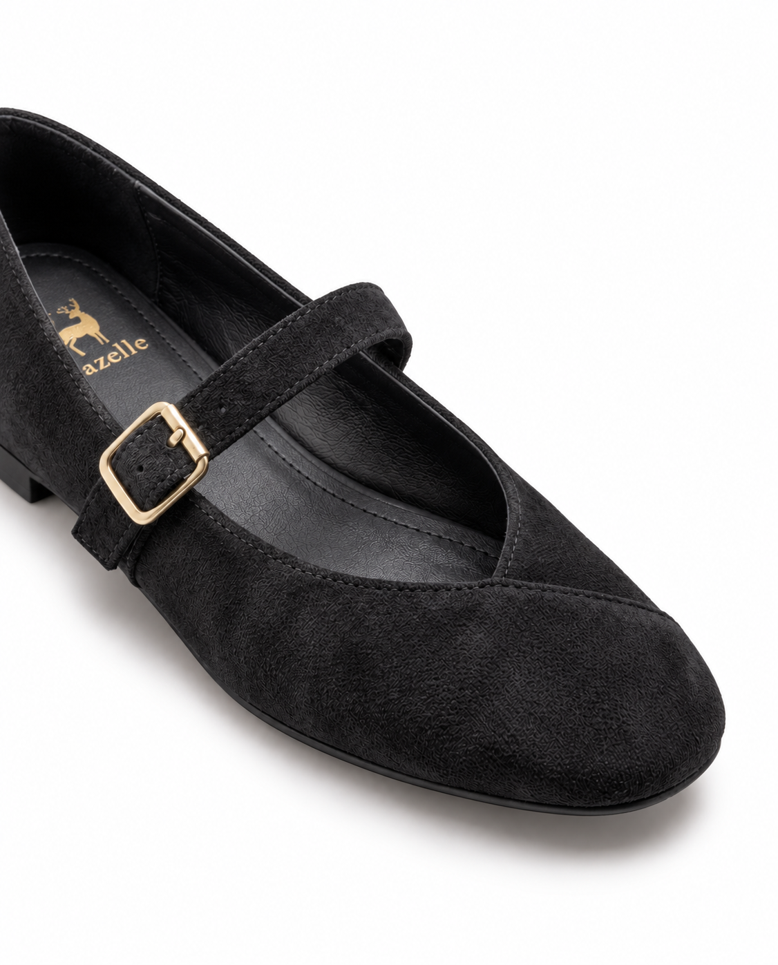 Women Camille Black Ballerinas