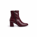 Women Mila Burgundy Ankle Boots