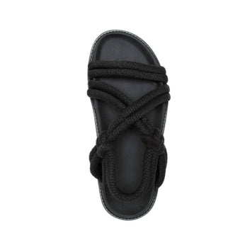 Black Rope Sandal