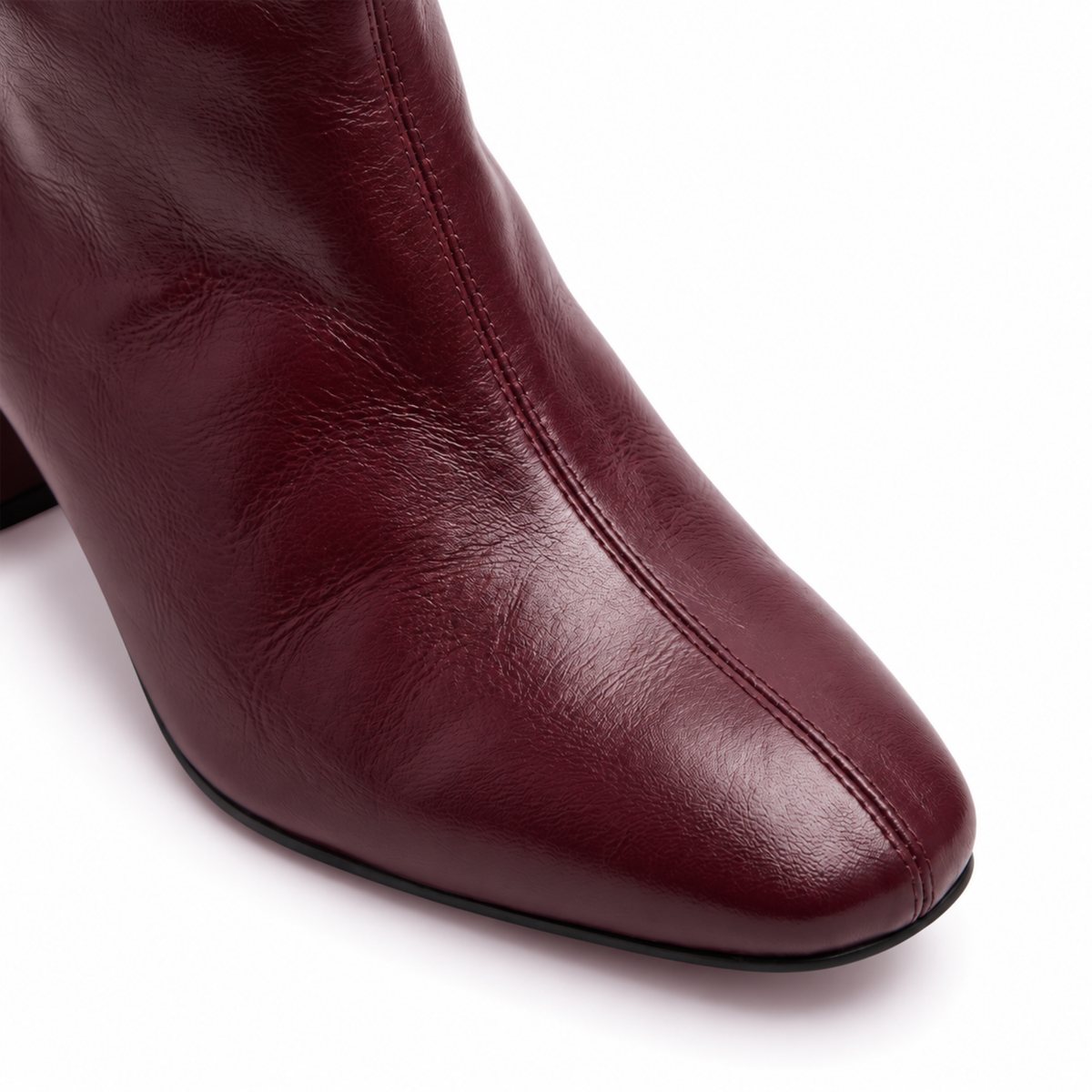 Women Mila Burgundy Ankle Boots