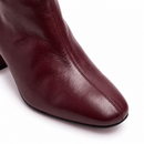 Women Mila Burgundy Ankle Boots