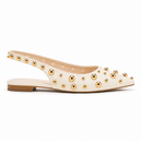 Women Beige Aurelia Slingback