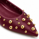 Women Burgundy Aurelia Slingback