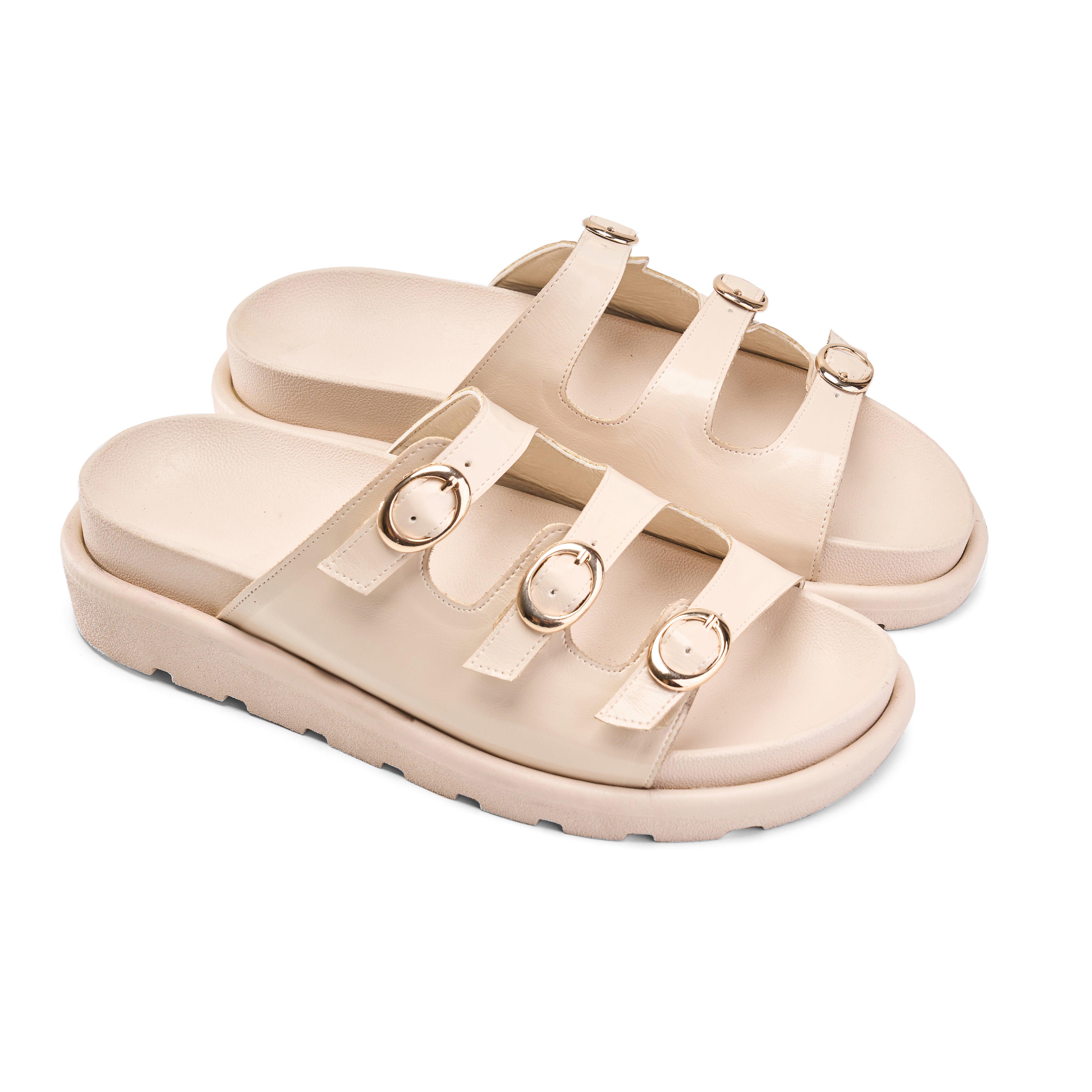 Women Beige Santa