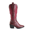 Burgundy Cowgirl Boot