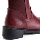 Burgundy Belle Boot