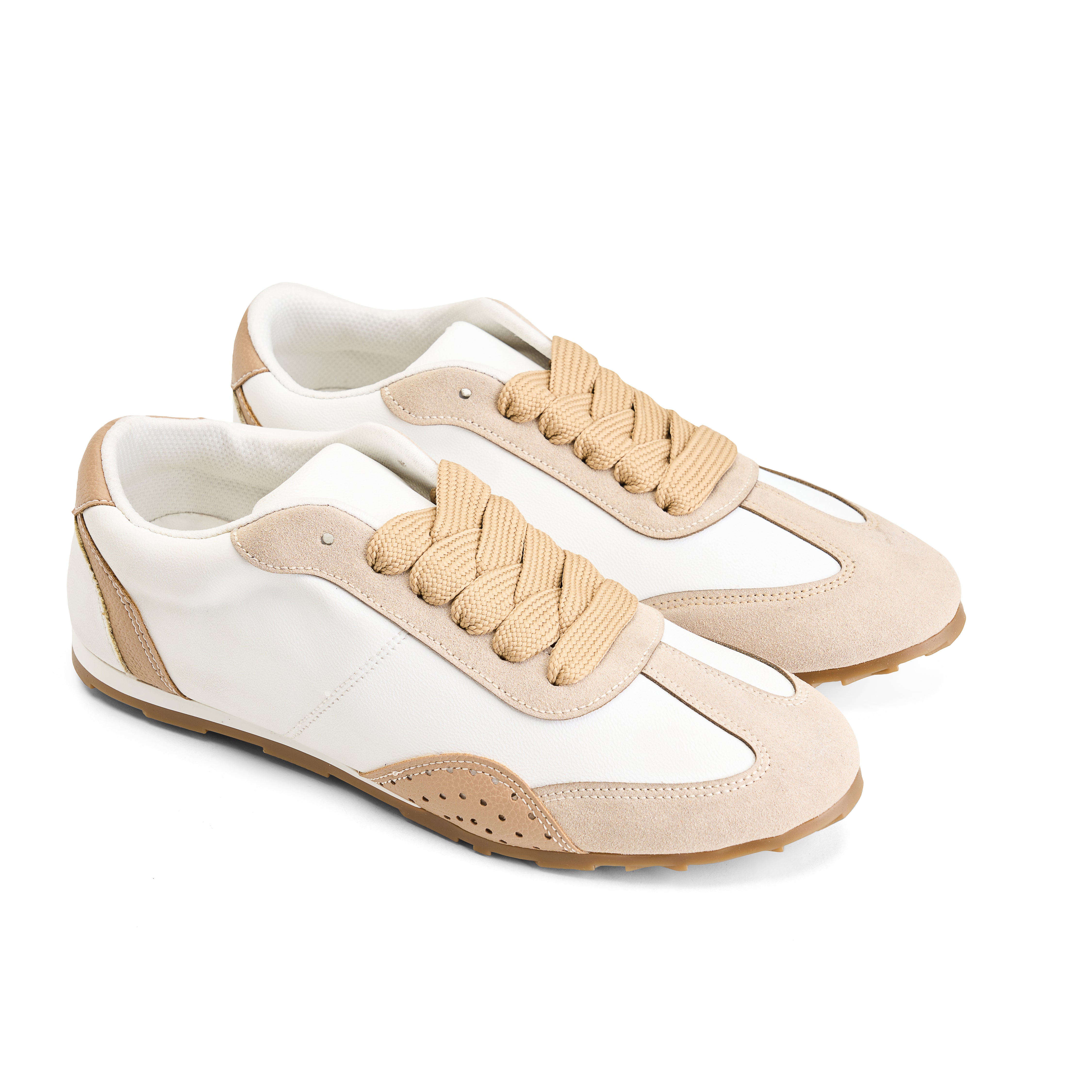Velocity Beige Sneakers