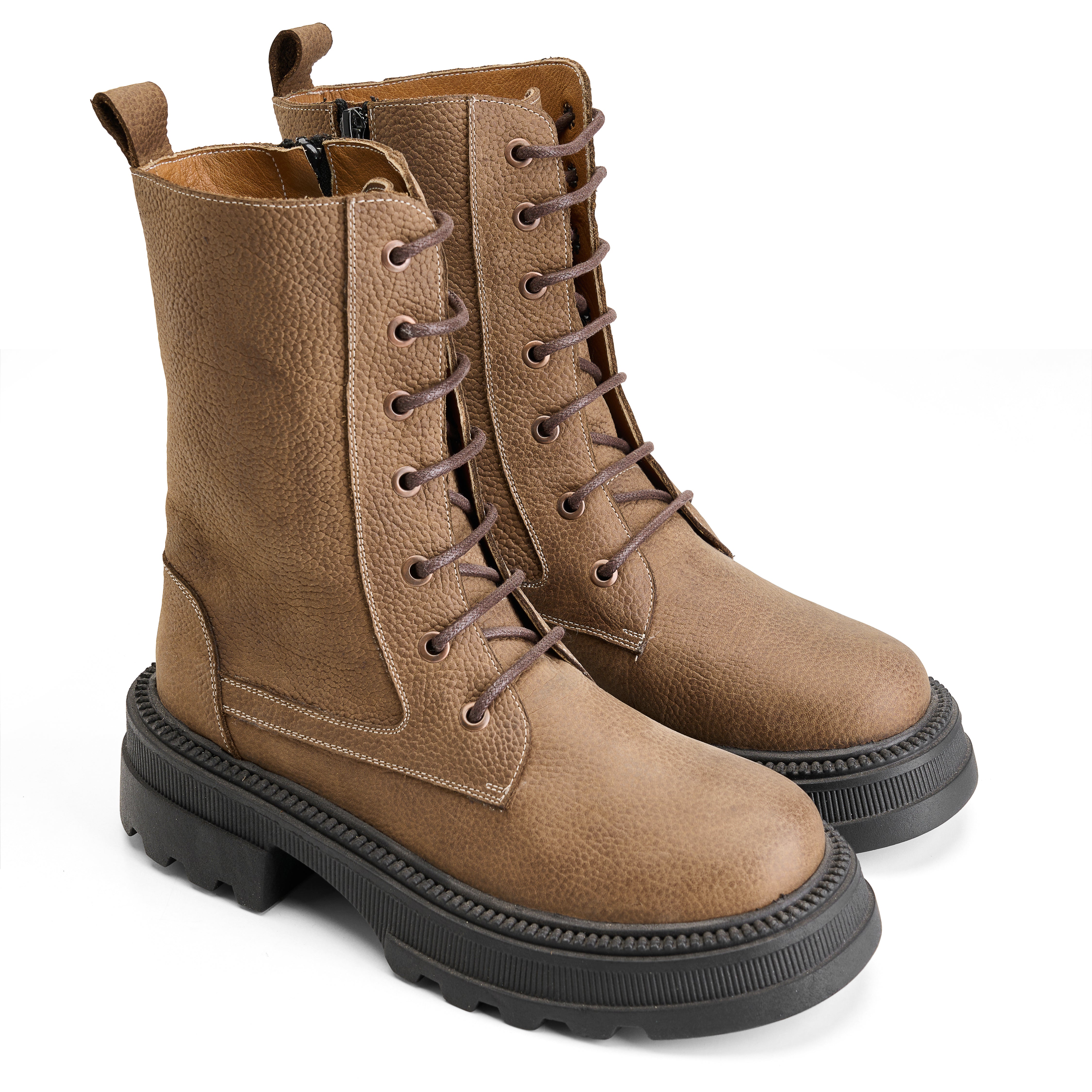 Beige Utility Boot