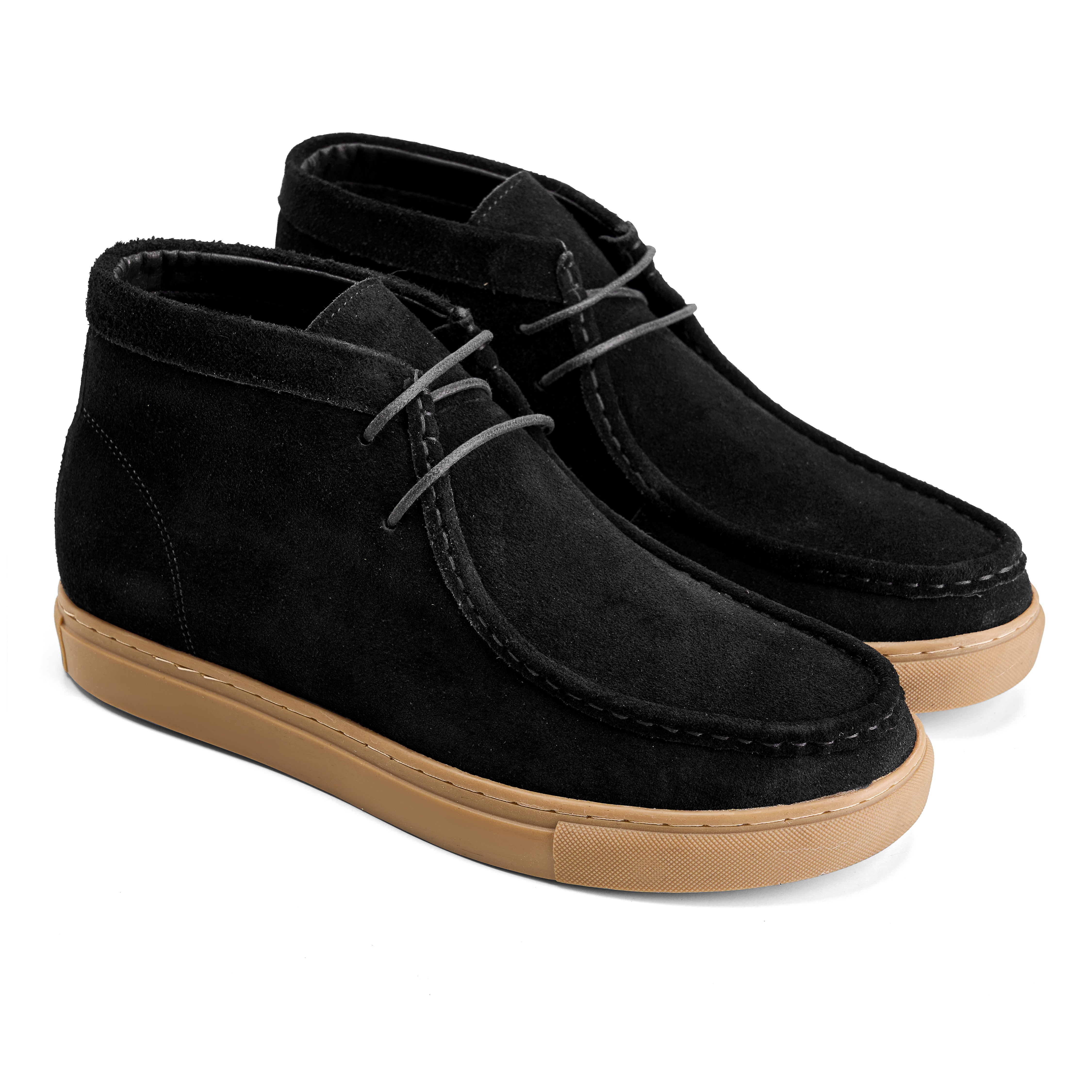 Black Moc Toe Derby Boot