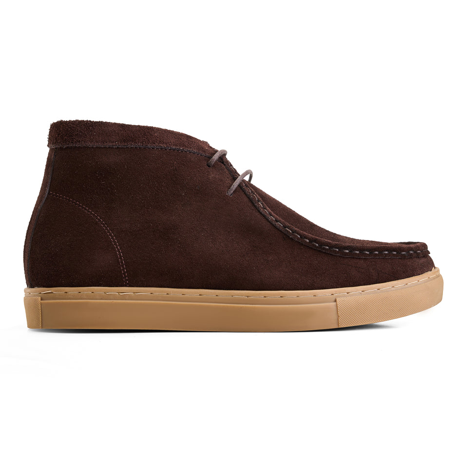 Brown Moc Toe Derby Boot – Gazelle Footwear