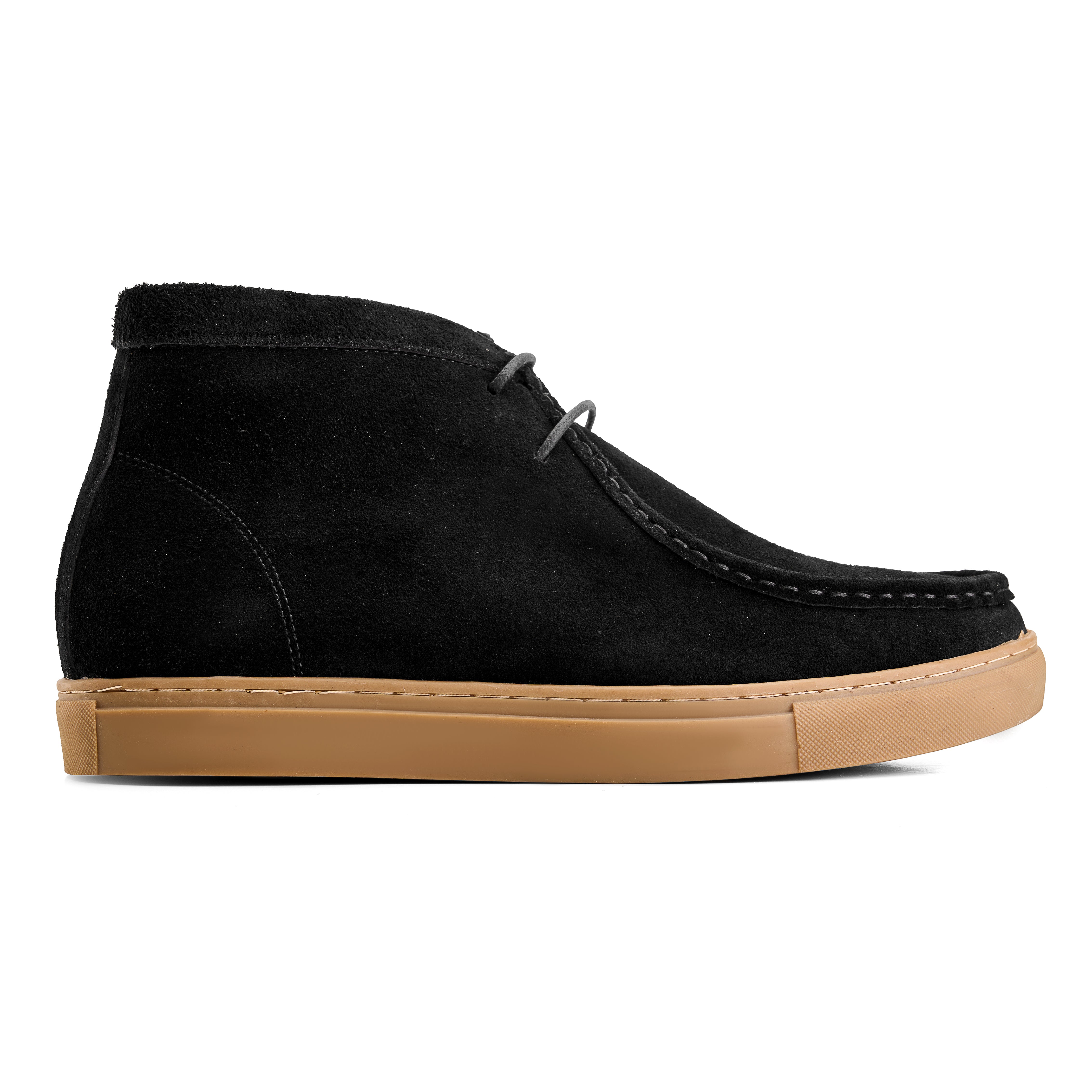 Black Moc Toe Derby Boot