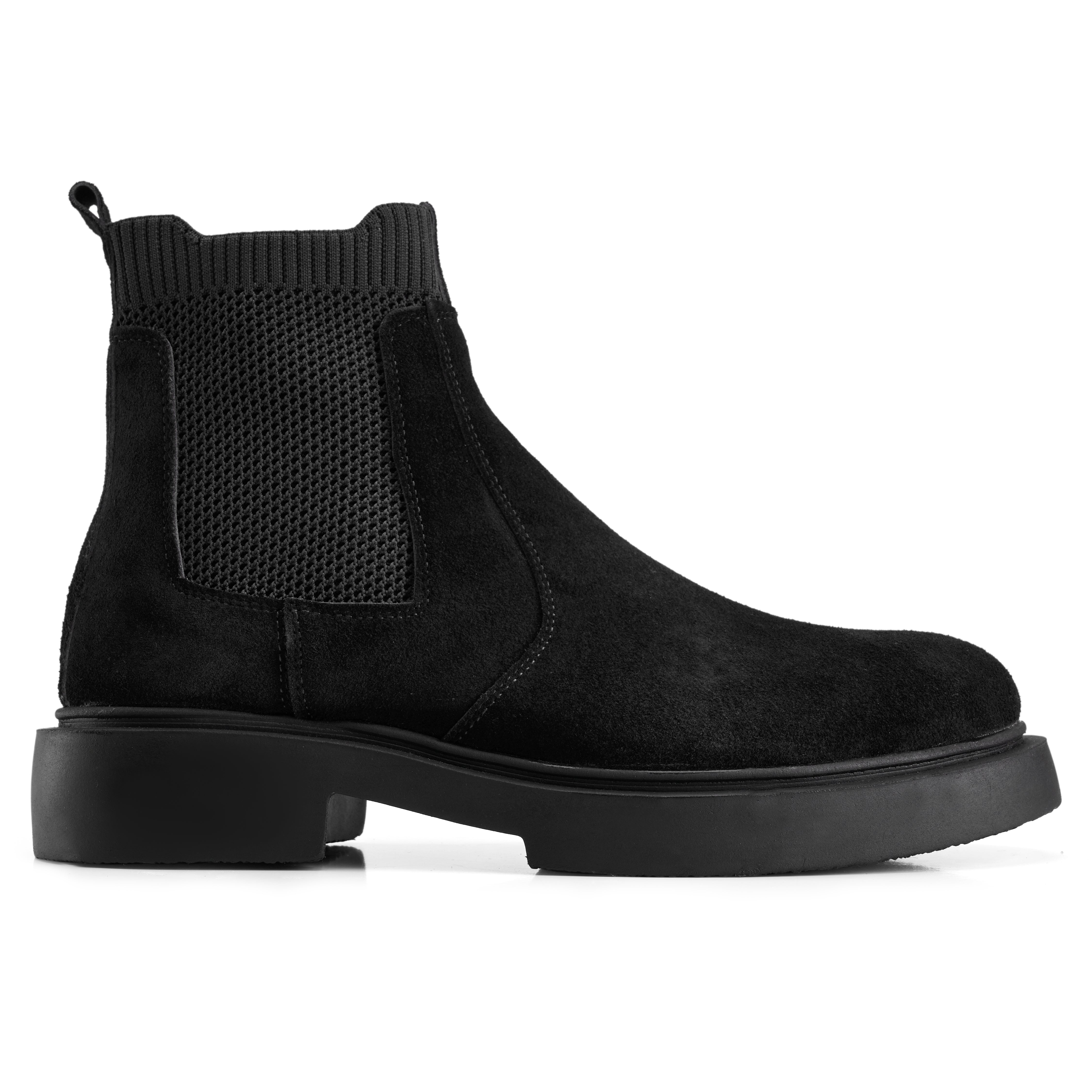 Black Stretch Boot
