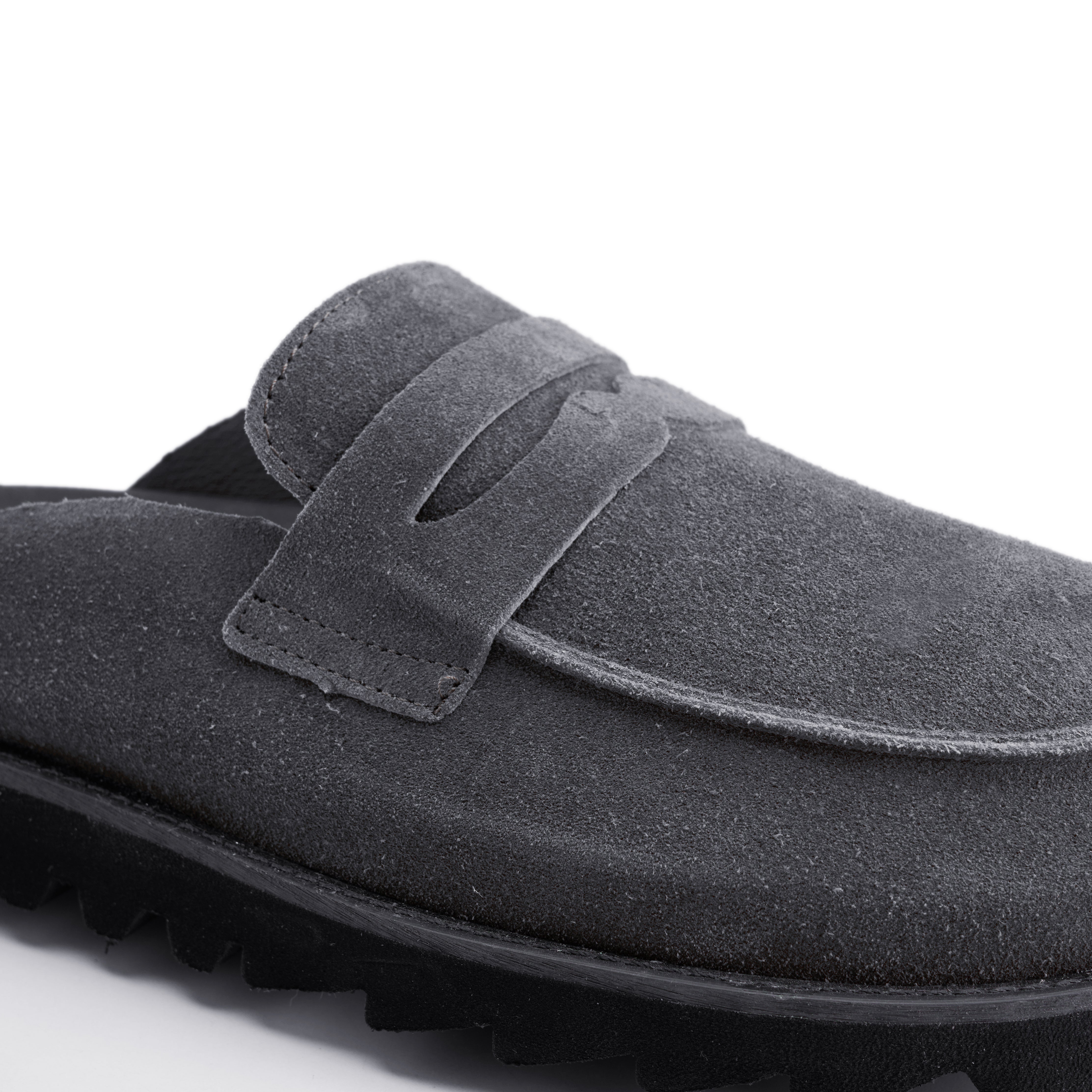 Grey Chunky Clog