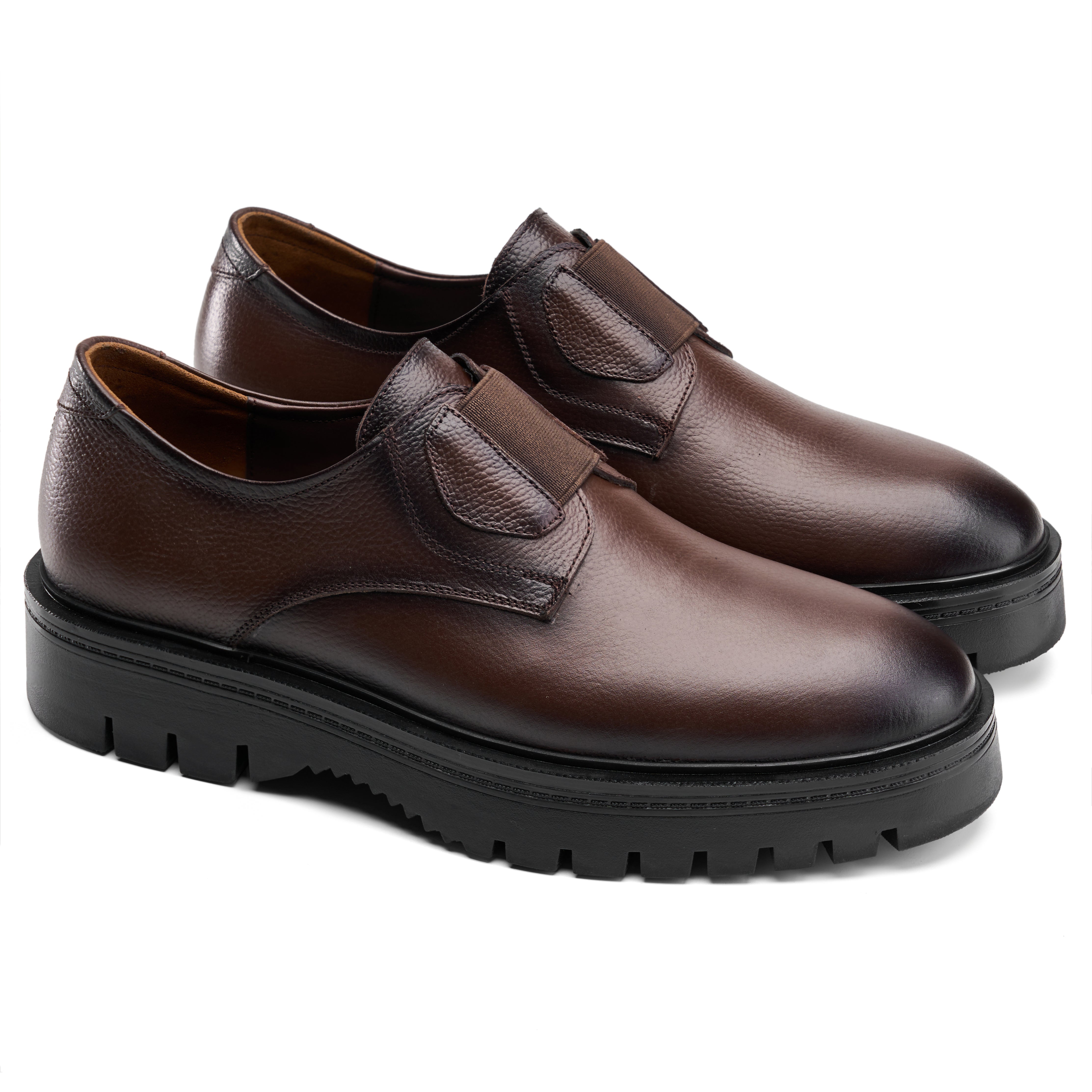 Bulky Brown Band Plain