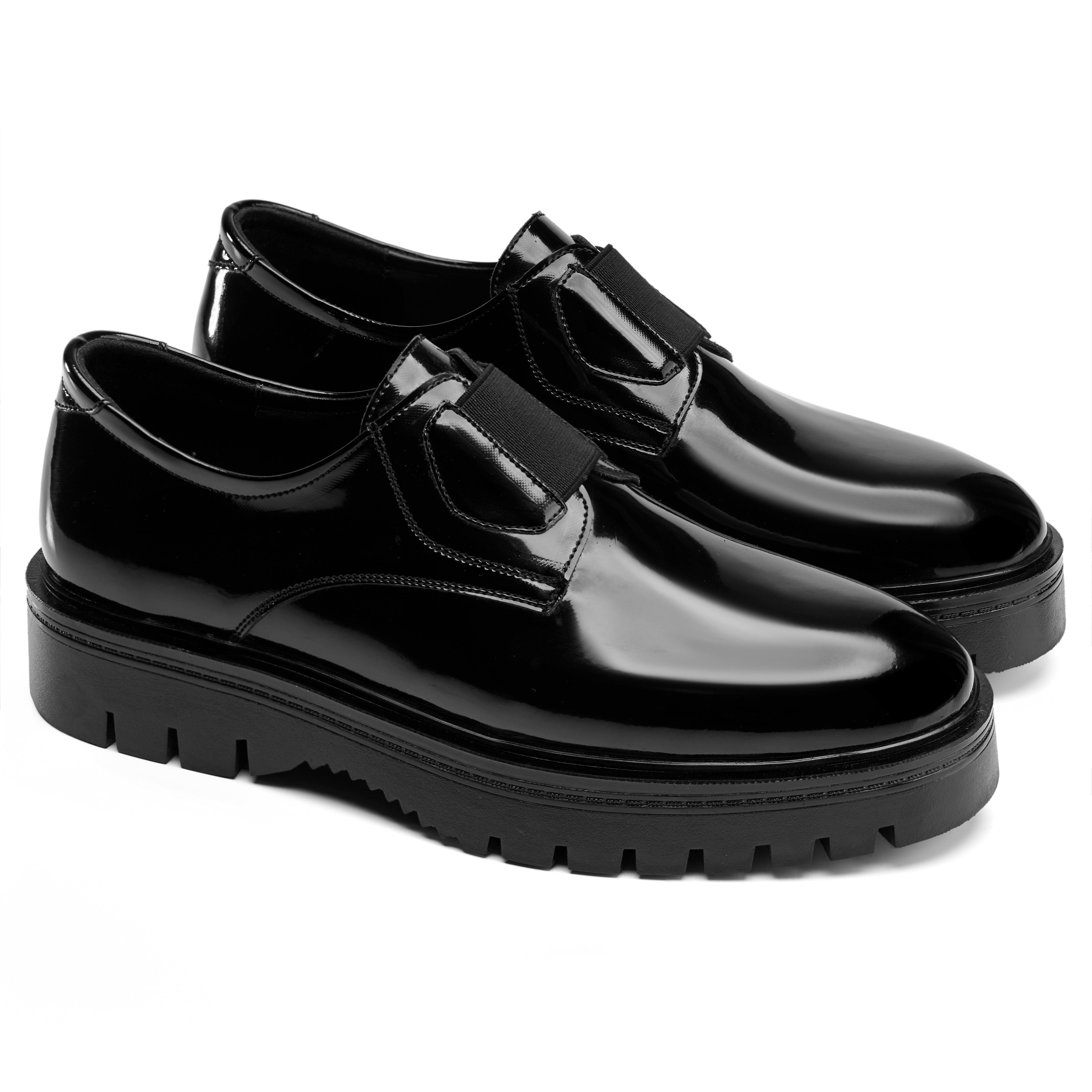 Bulky Black Verne Band Plain