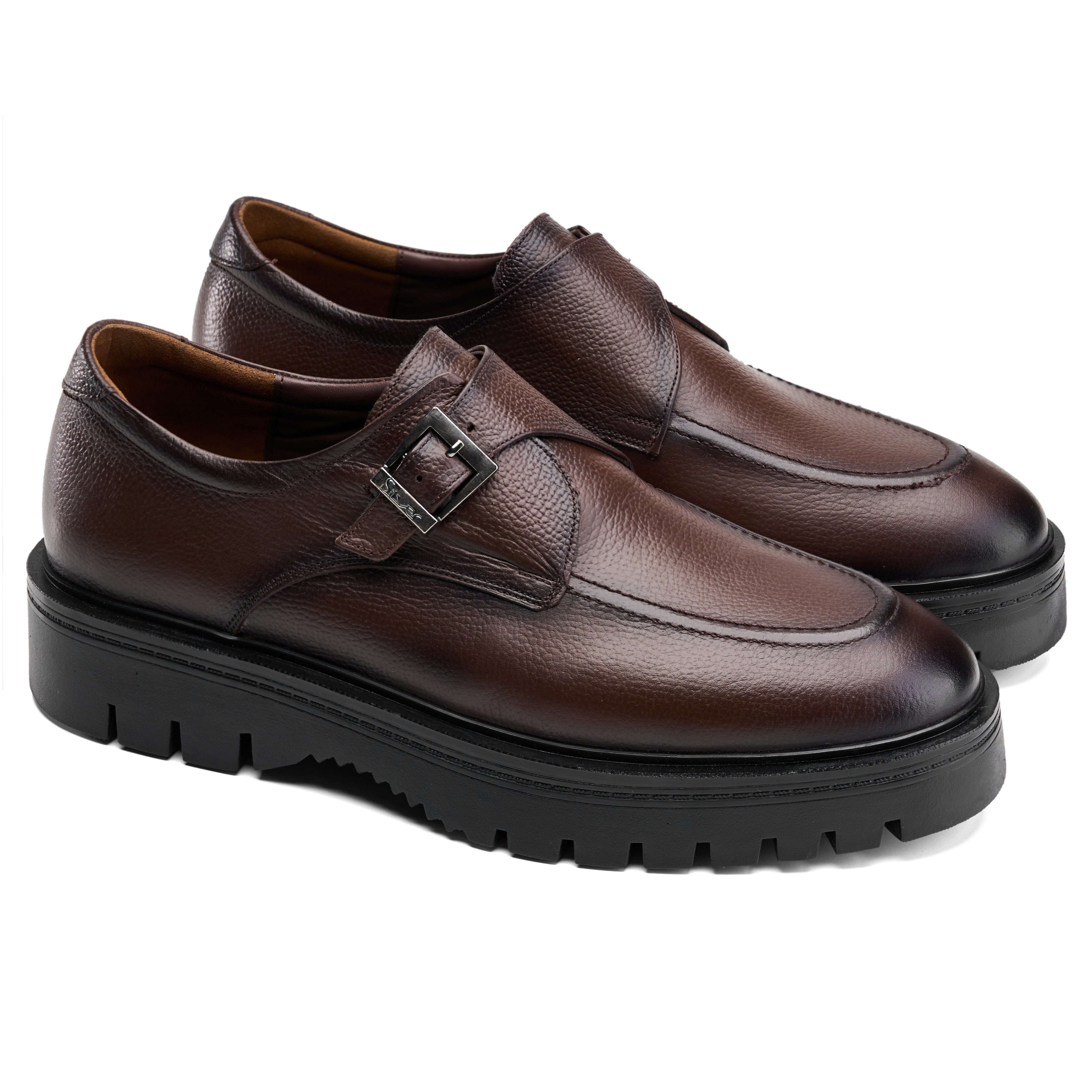 Bulky Brown Single Monk