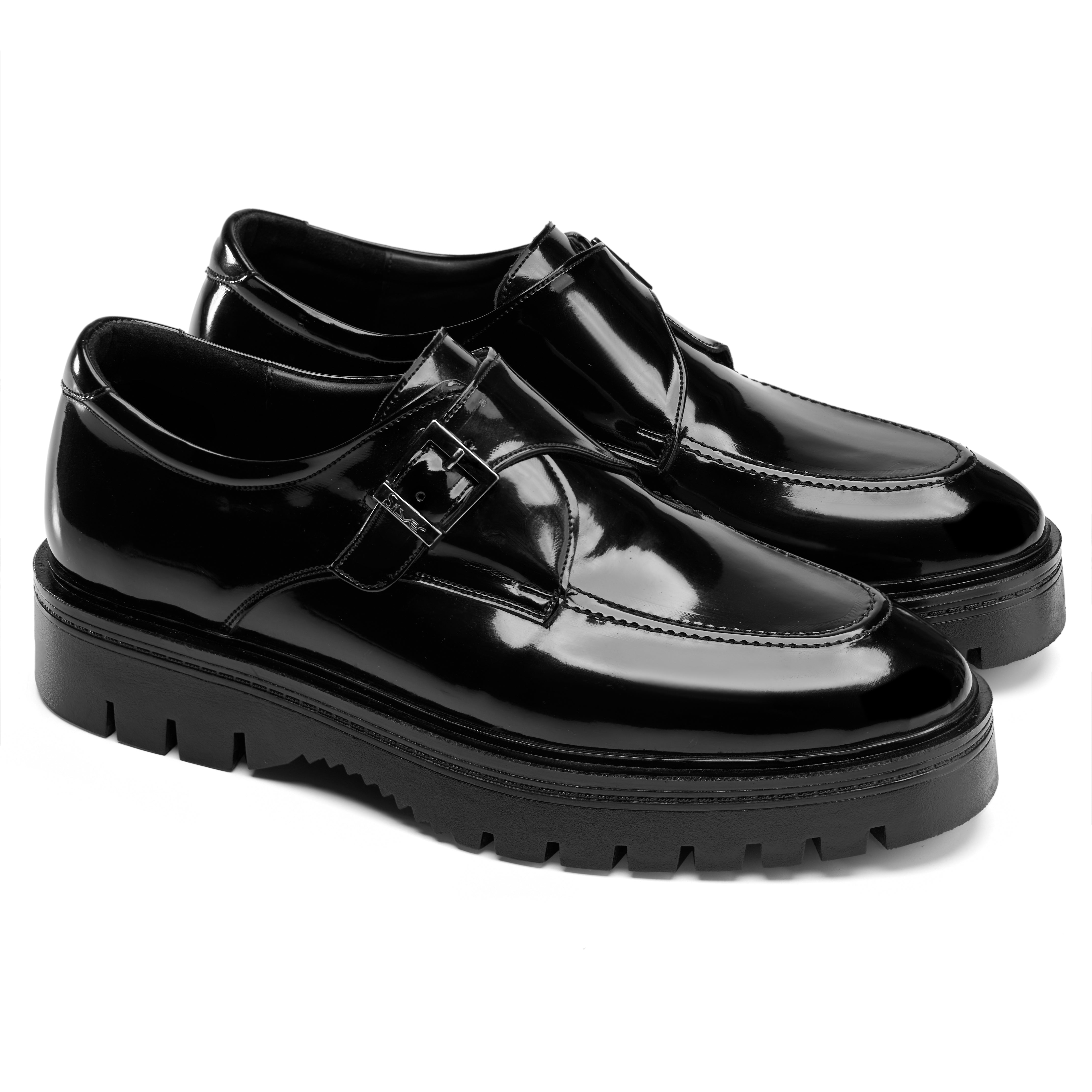 Bulky Black Verne Single Monk