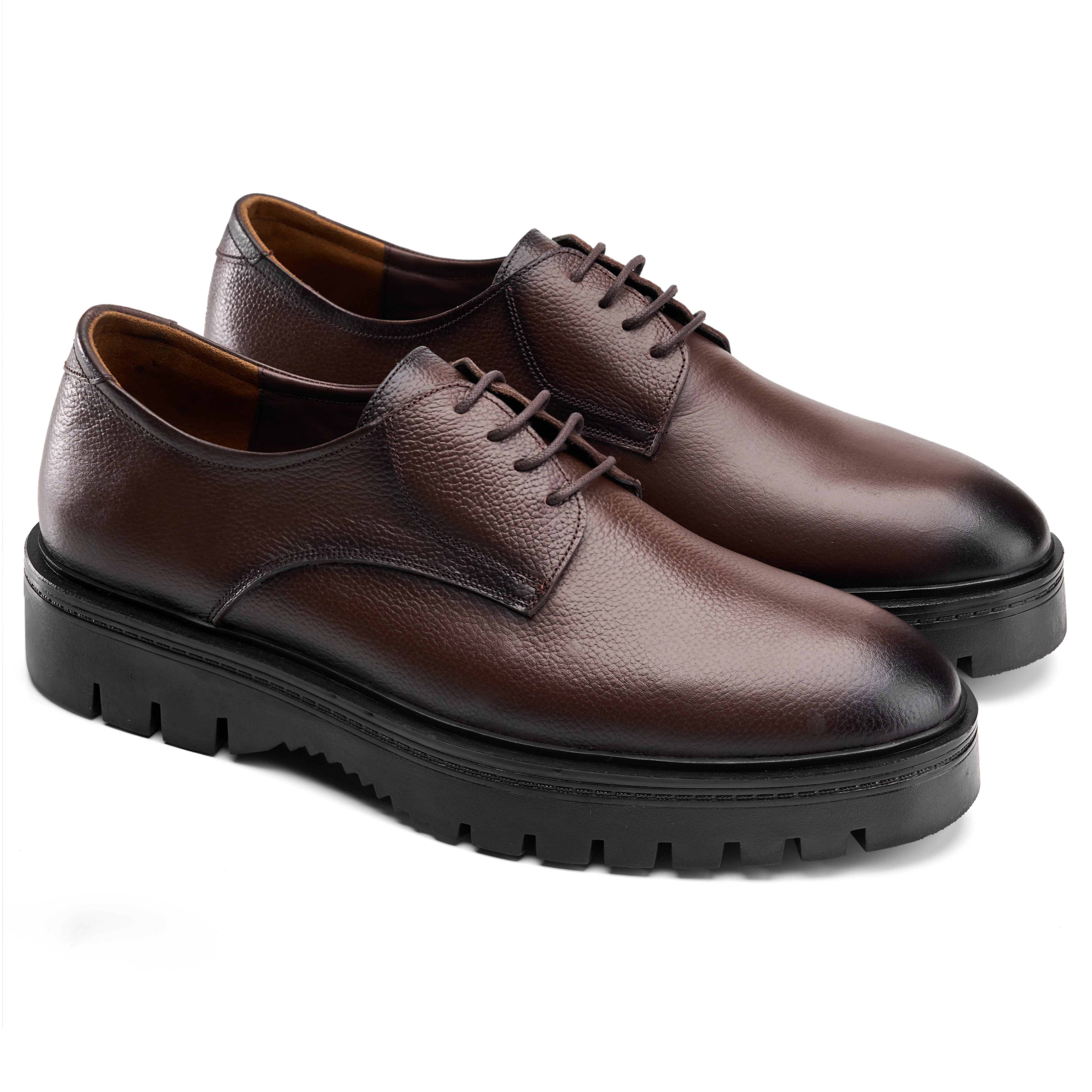 Bulky Brown Plain