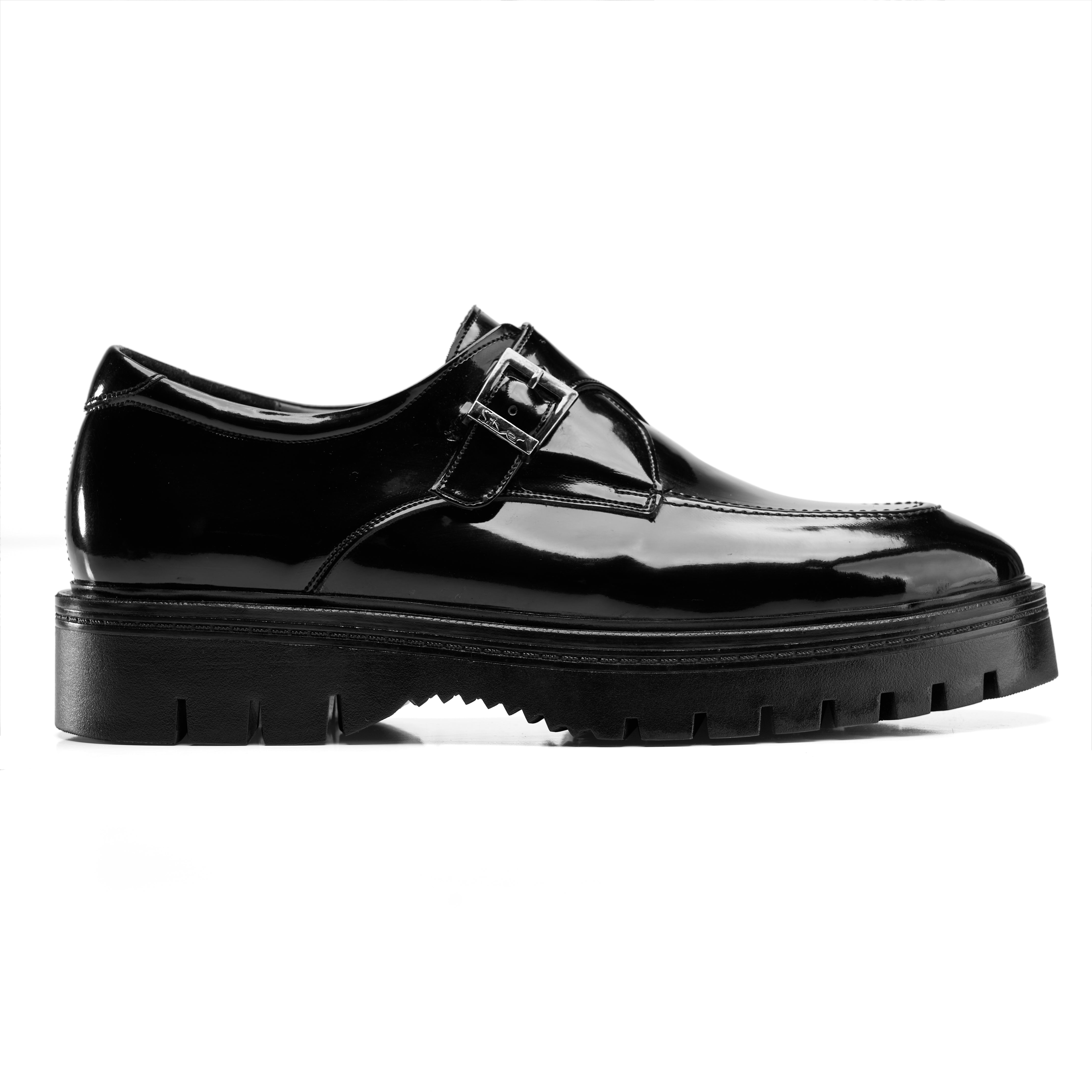Bulky Black Verne Single Monk