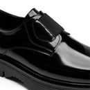 Bulky Black Verne Band Plain