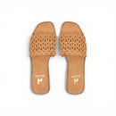 Women Camel Strap Slipper