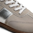 Women Beige Flat Sneakers