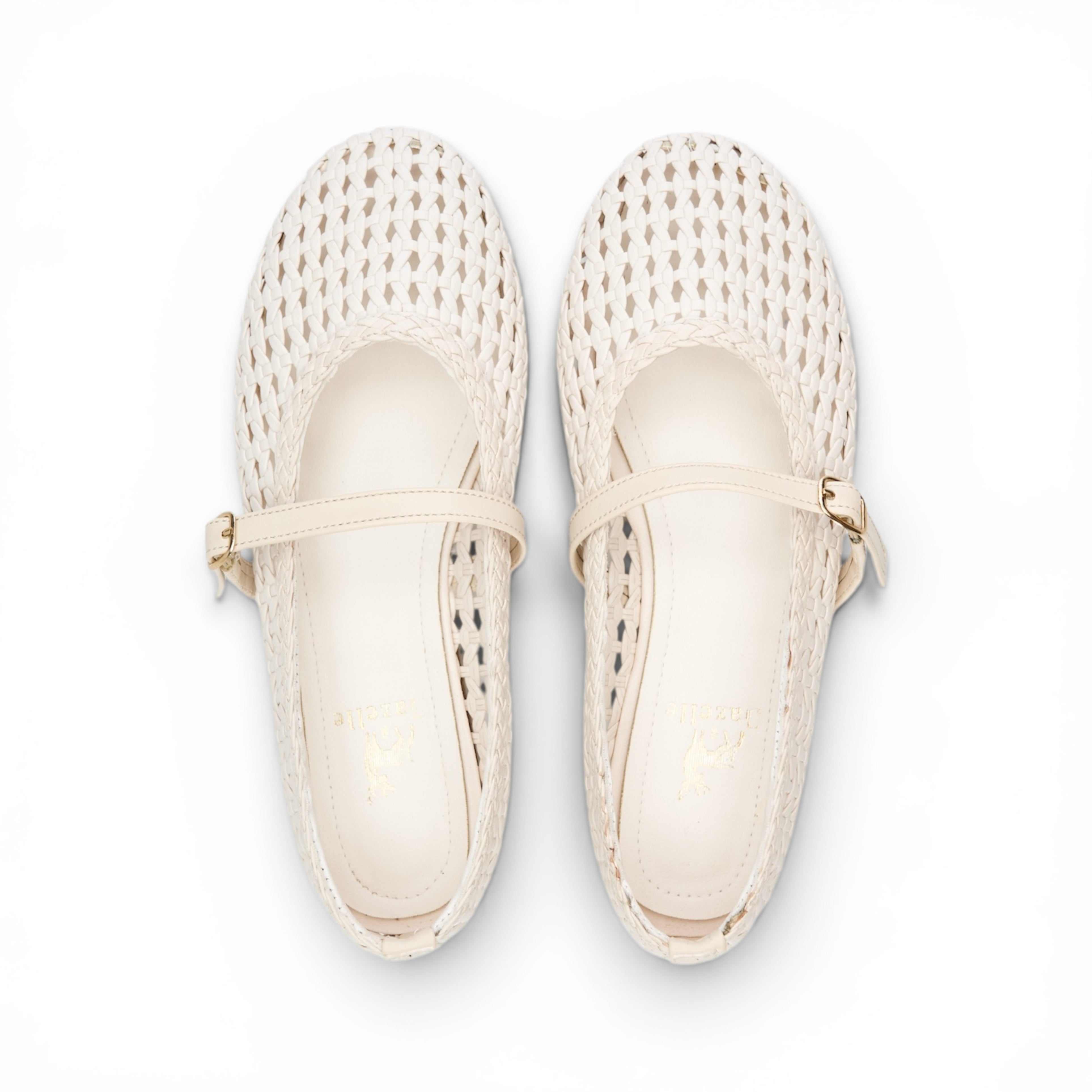 Women Beige Breathable Flat Shoes