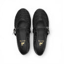 Women Black Breathable Flat Shoes