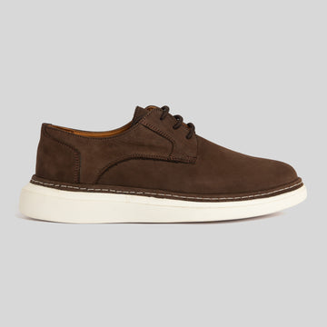 Brown Suede Chunky Sneakers